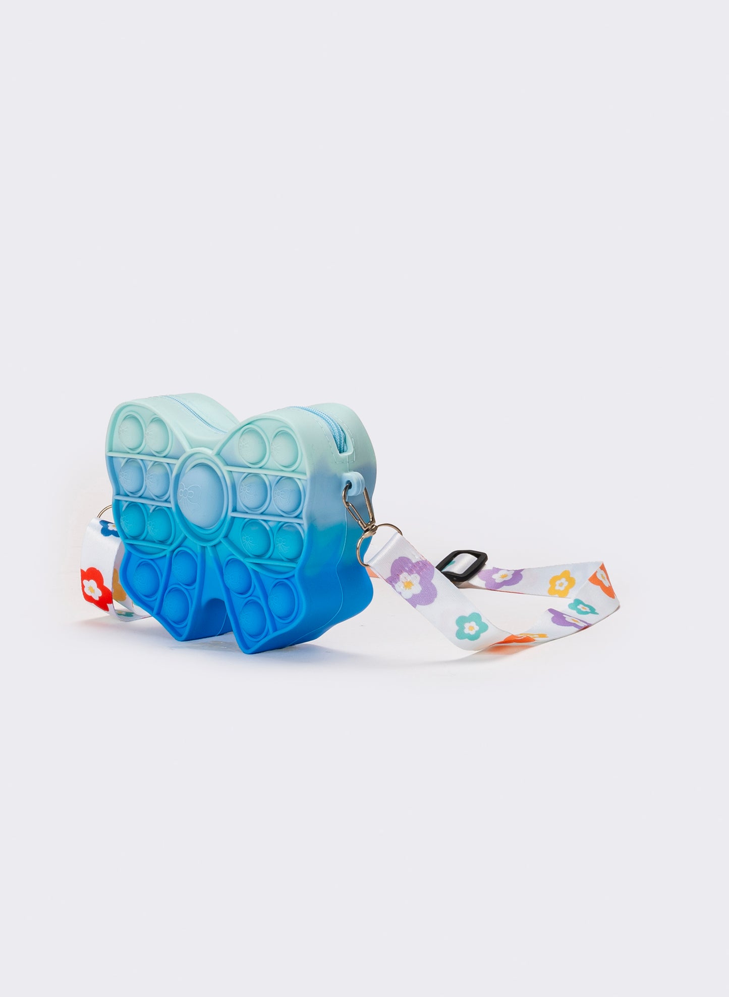 Borsetta bambina fiocco pop it - Turchese