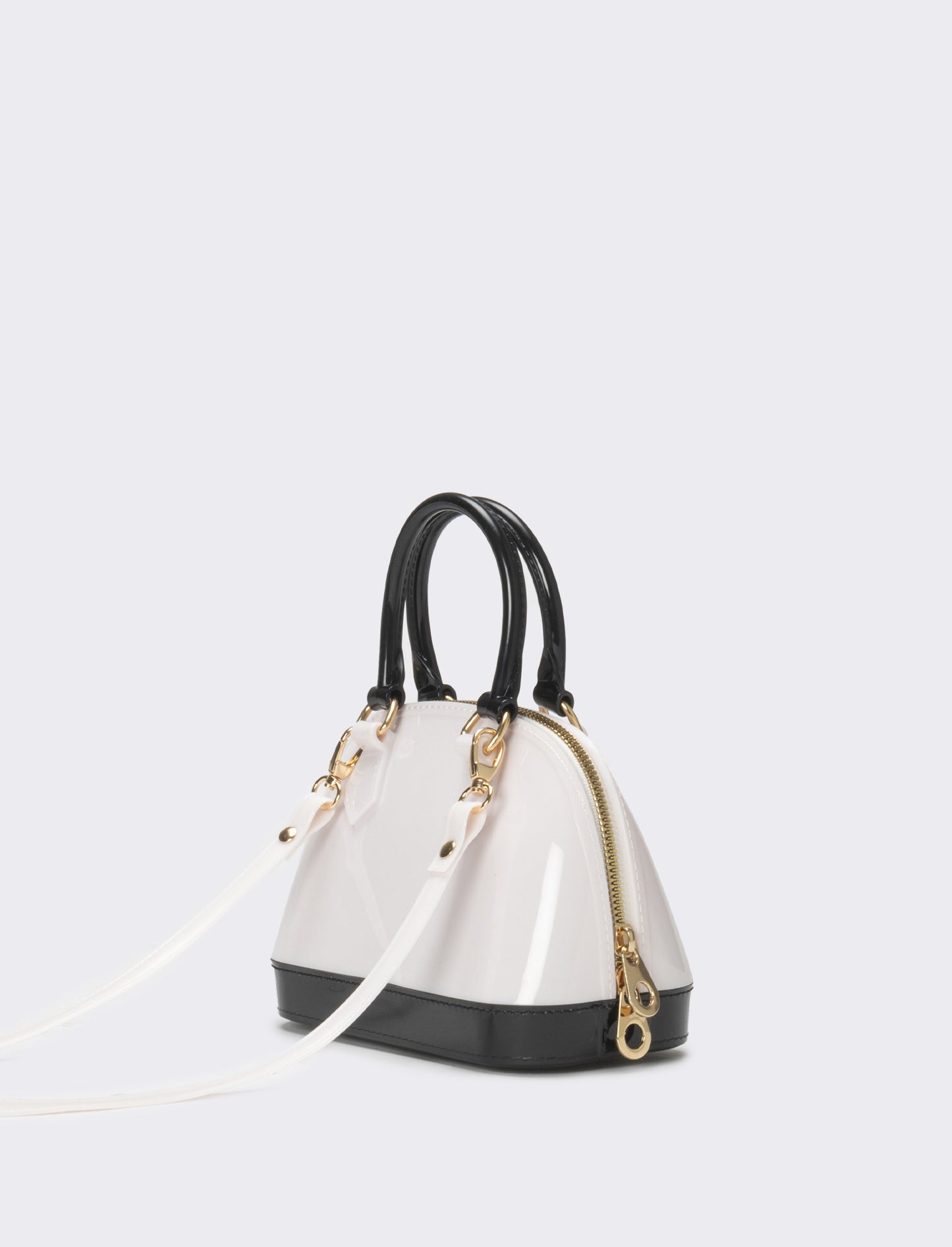 Bauletto donna - Nero-bianco