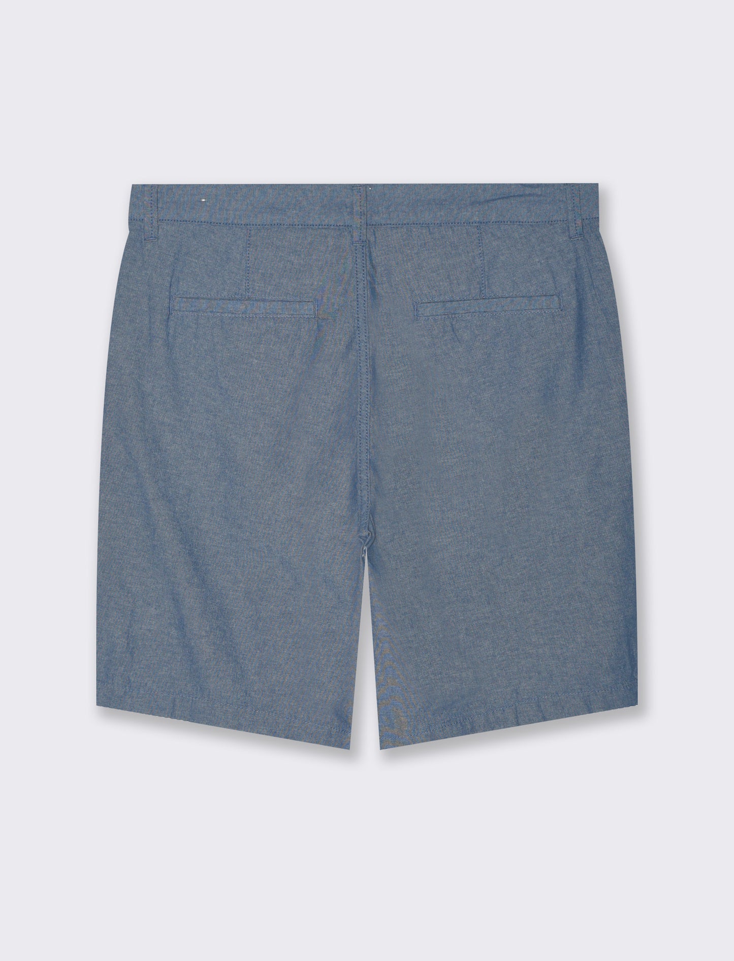 Pantaloni jogger in cotone effetto melange da uomo - Blu