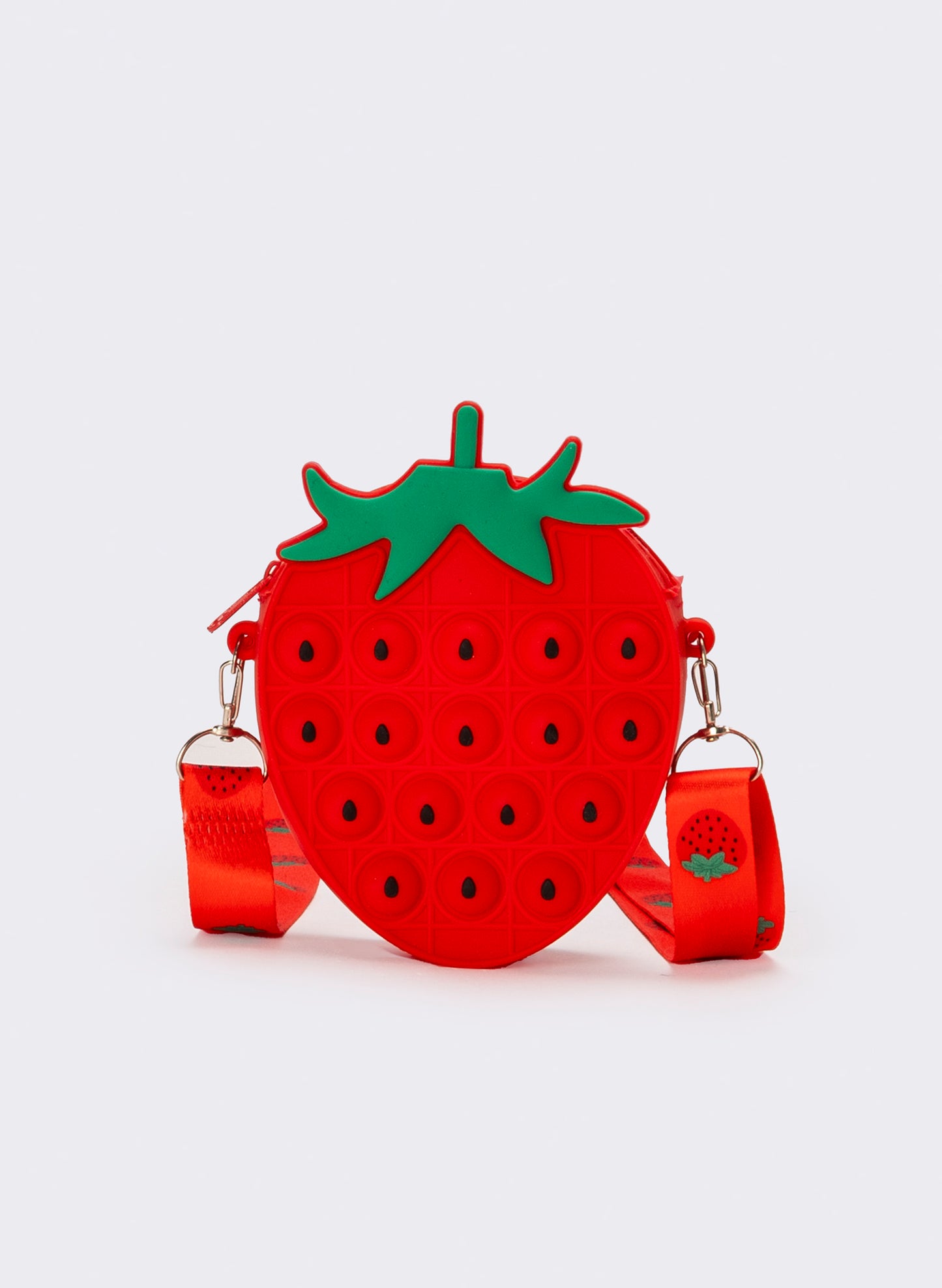 Borsetta bambina pop it frutta - Rosso