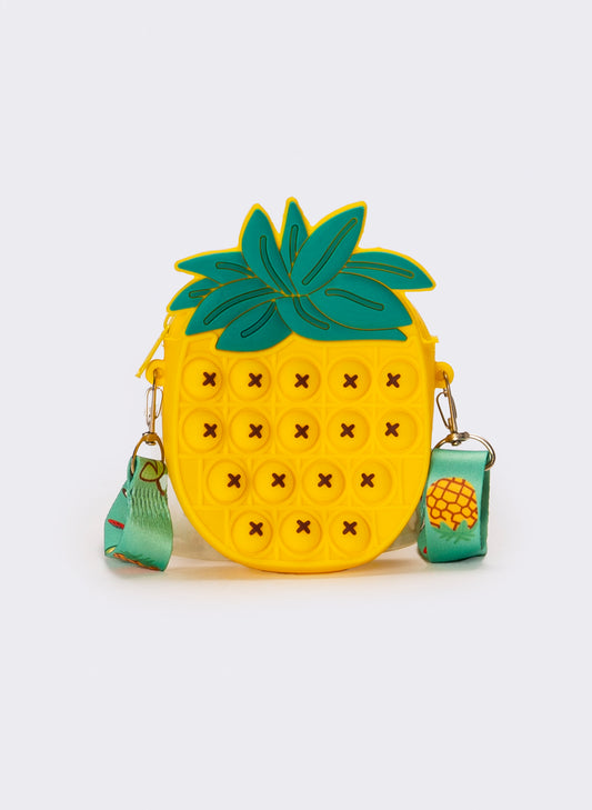 Borsetta bambina pop it frutta - Giallo