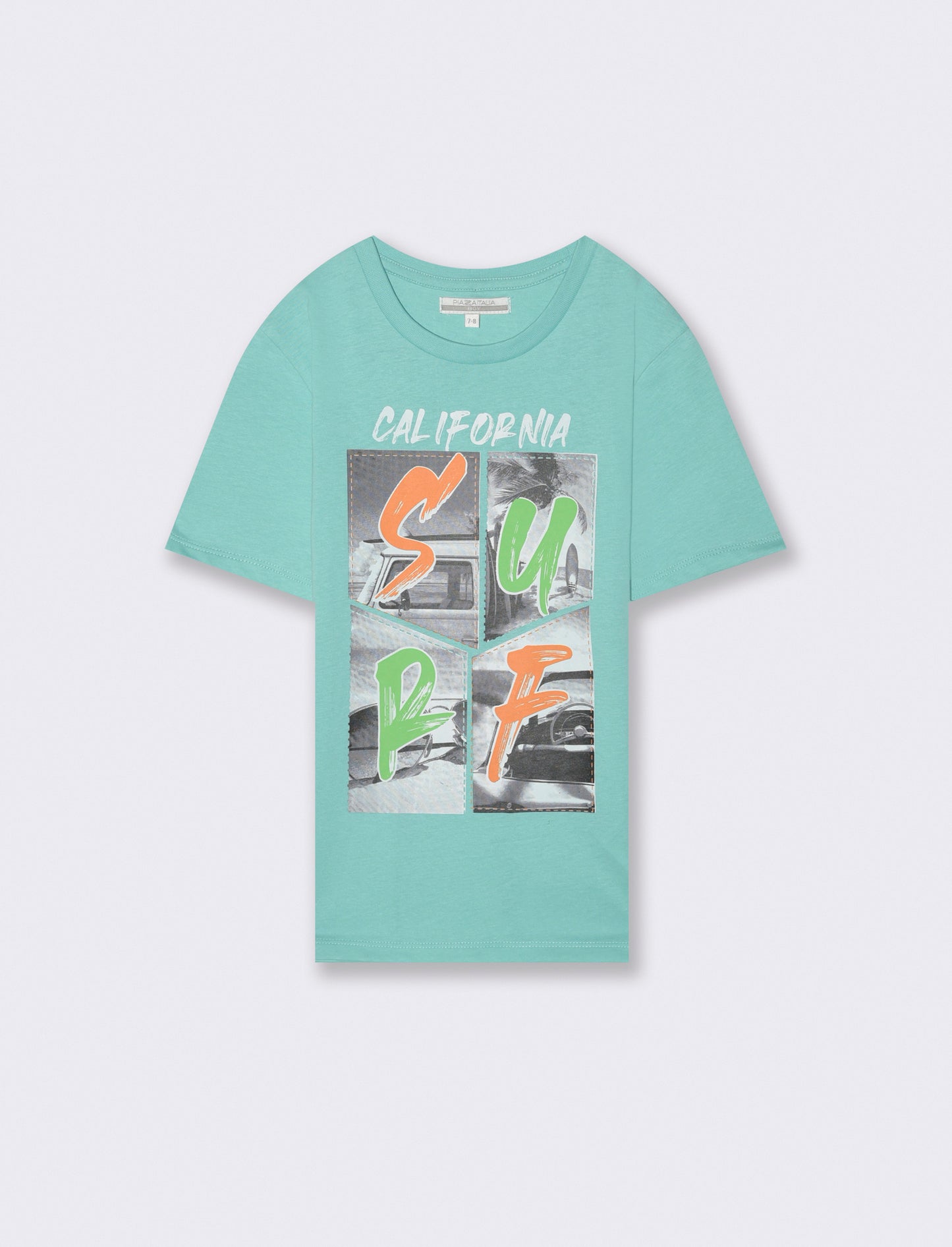 T-shirt da bambino - Verde acqua