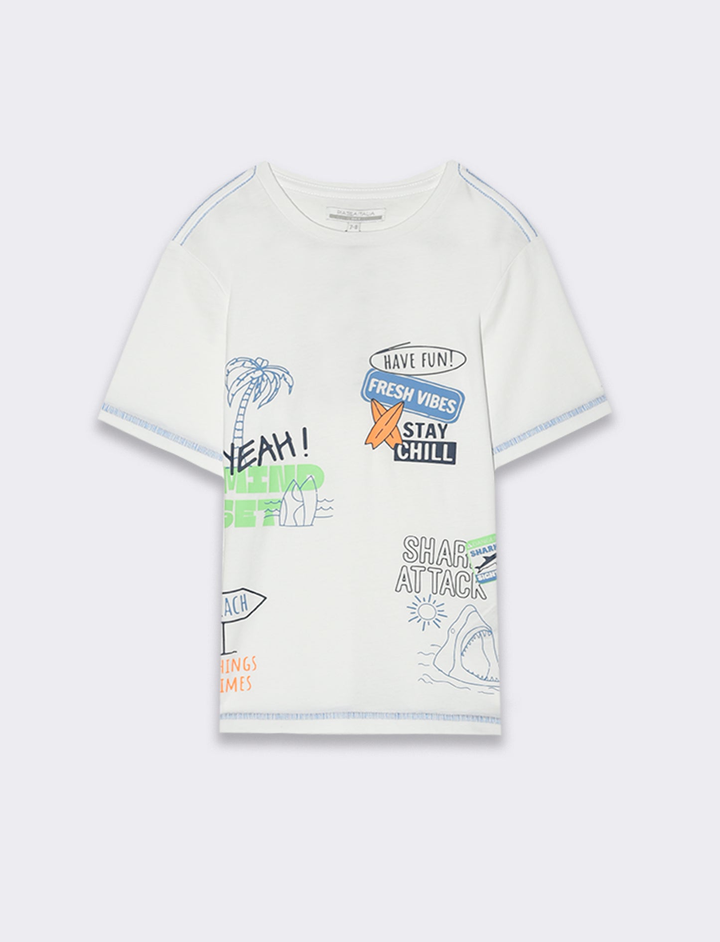 T-shirt da bambino - Bianco