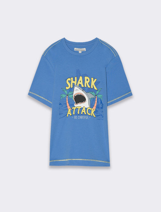 T-shirt da bambino - Blu cobalto