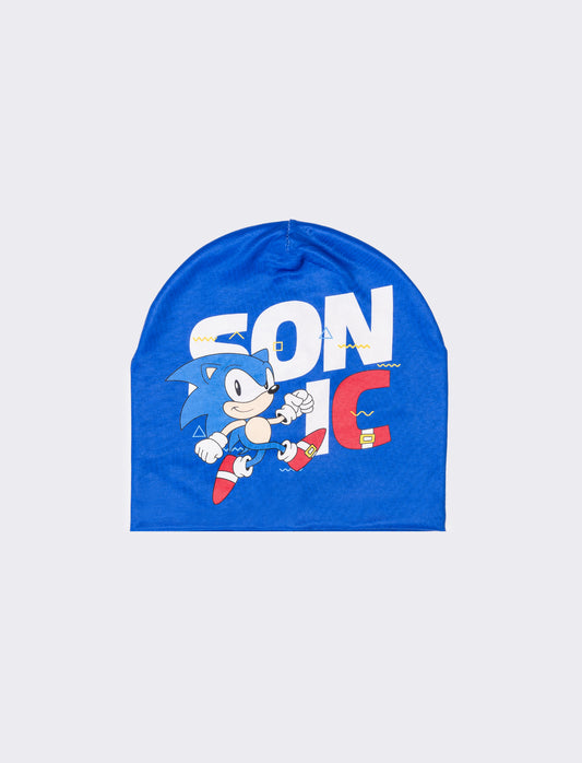 Cappello bambino cuffia sonic - Bluette
