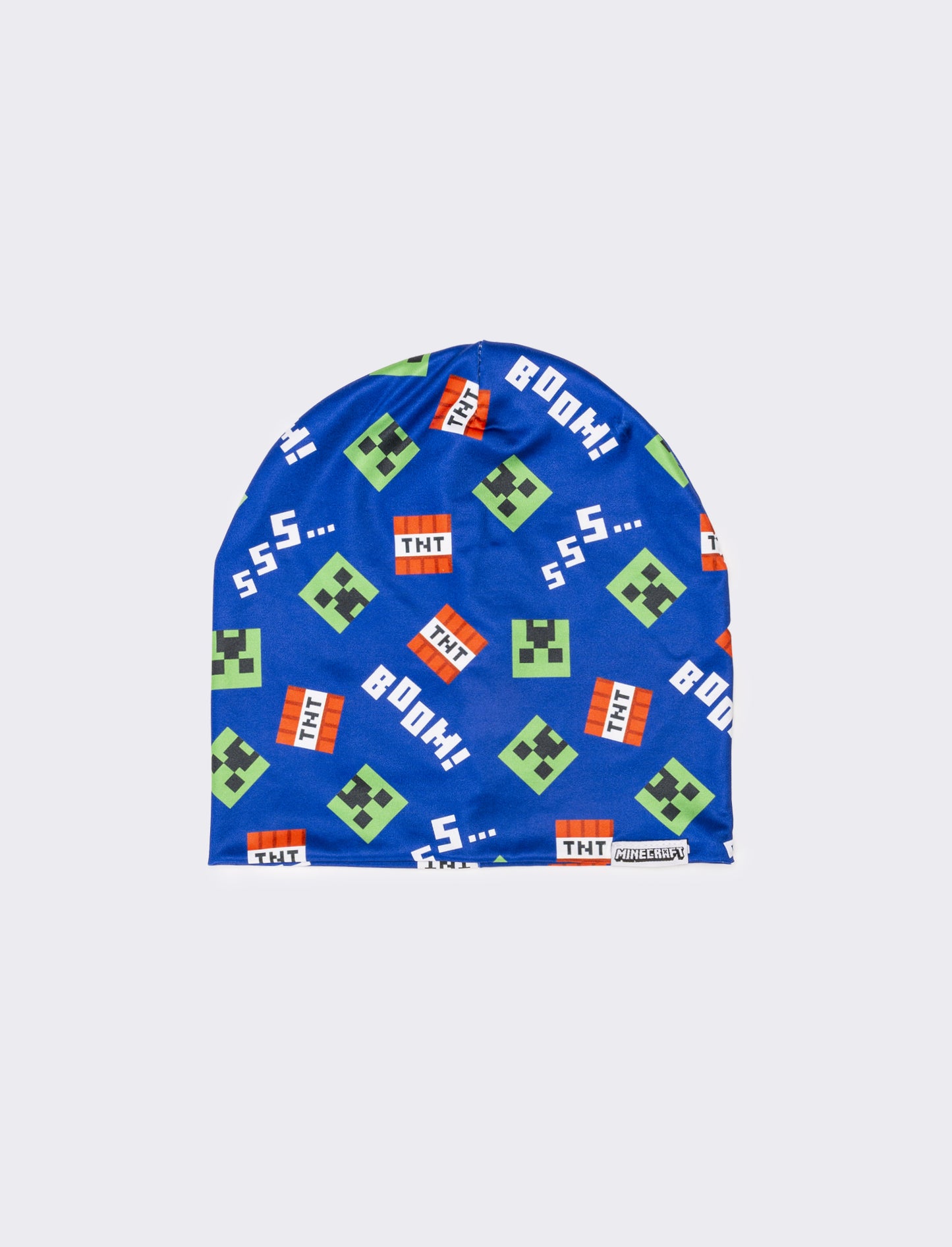 Cappello bambino cuffia minecraft - Blu