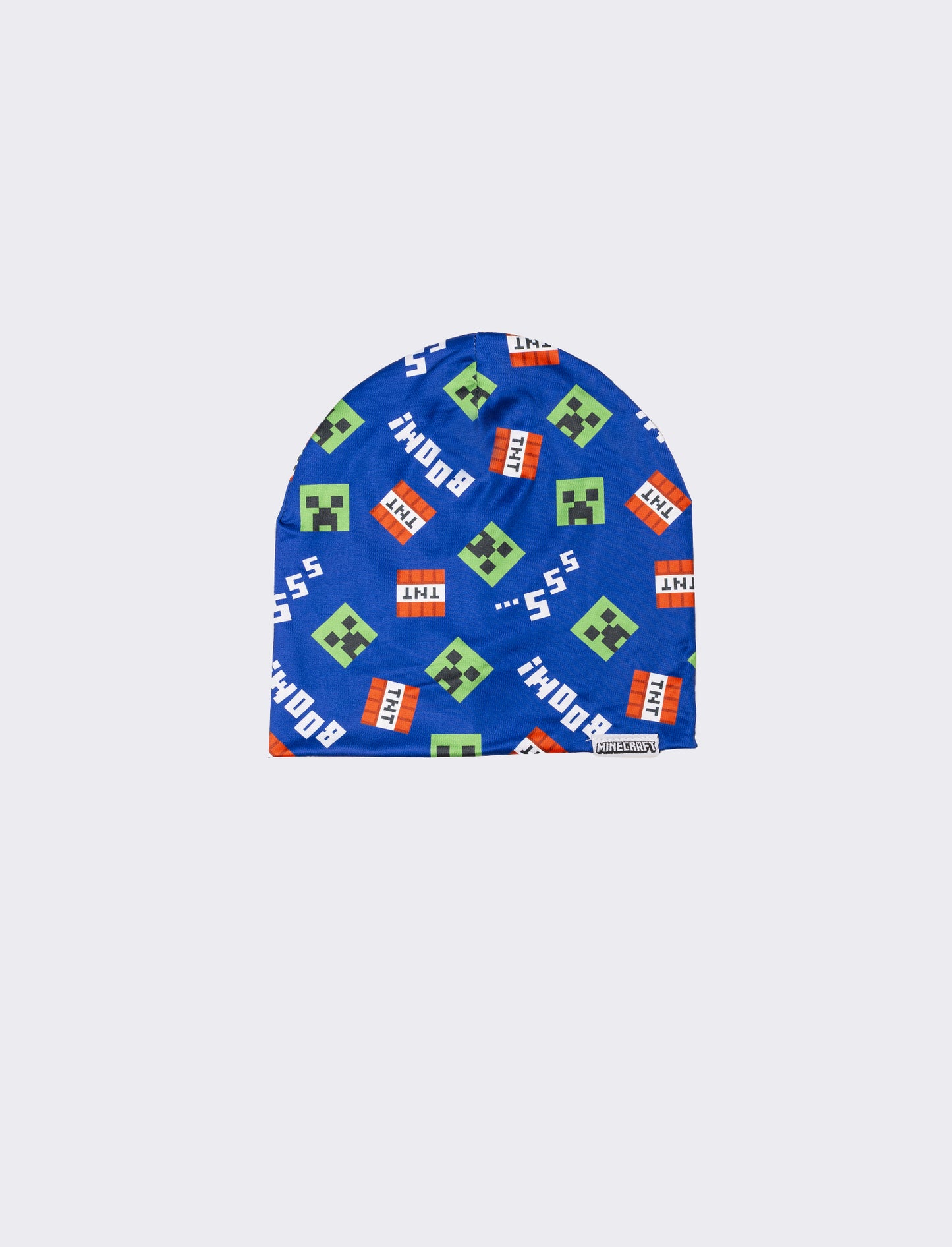 Cappello bambino cuffia minecraft - Blu