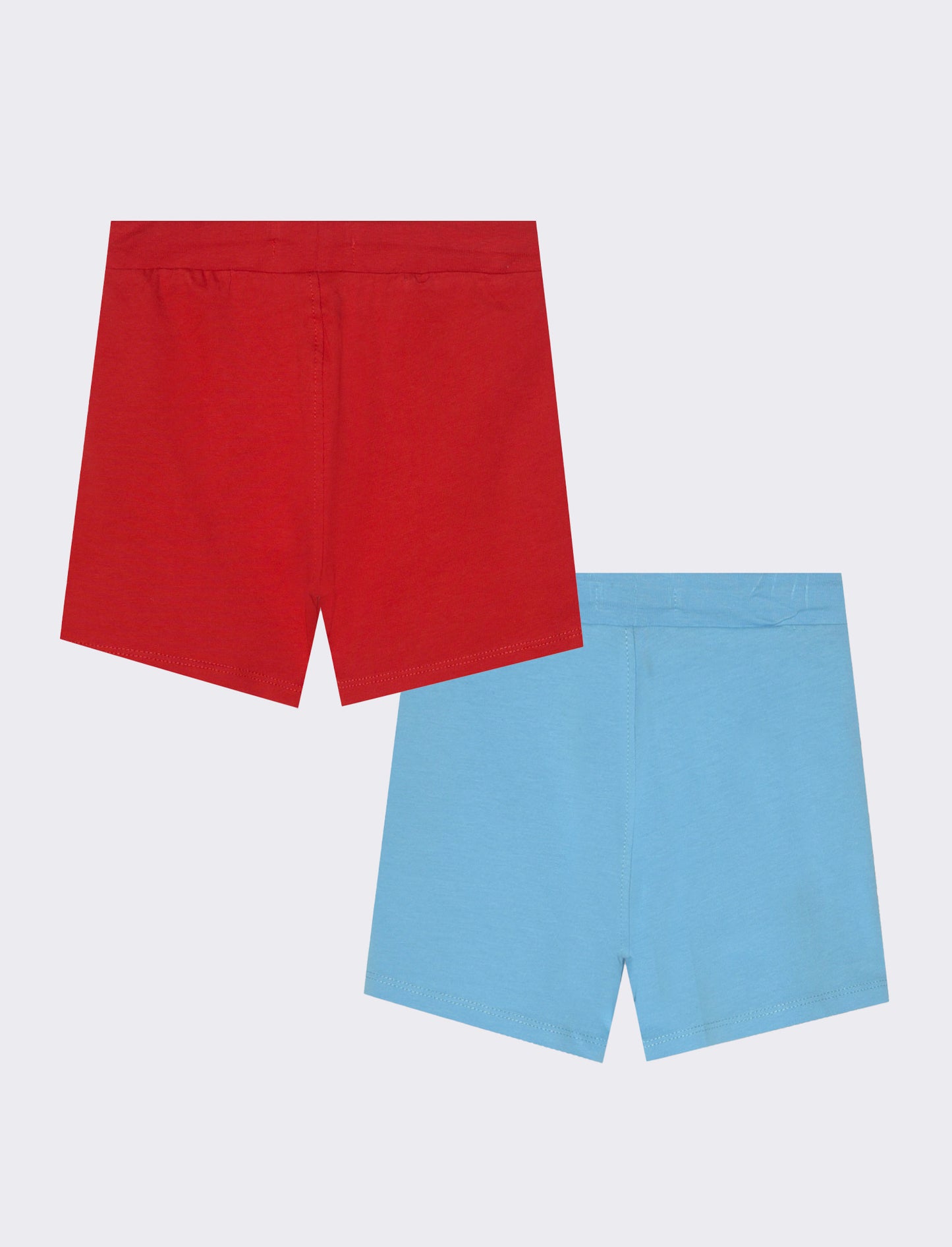 Set bipack bermuda da neonato - Rosso