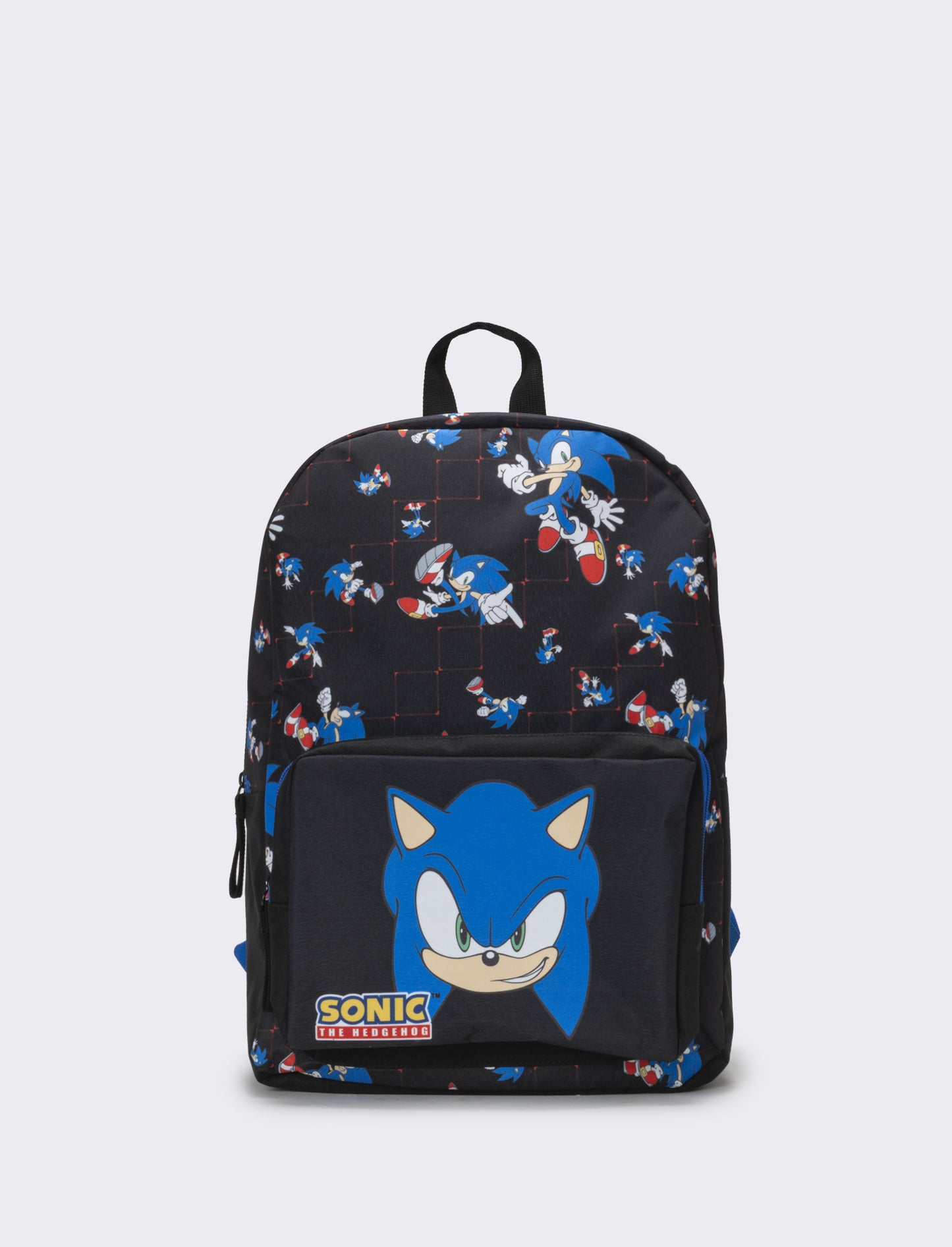 Zaino bambino sonic - Nero