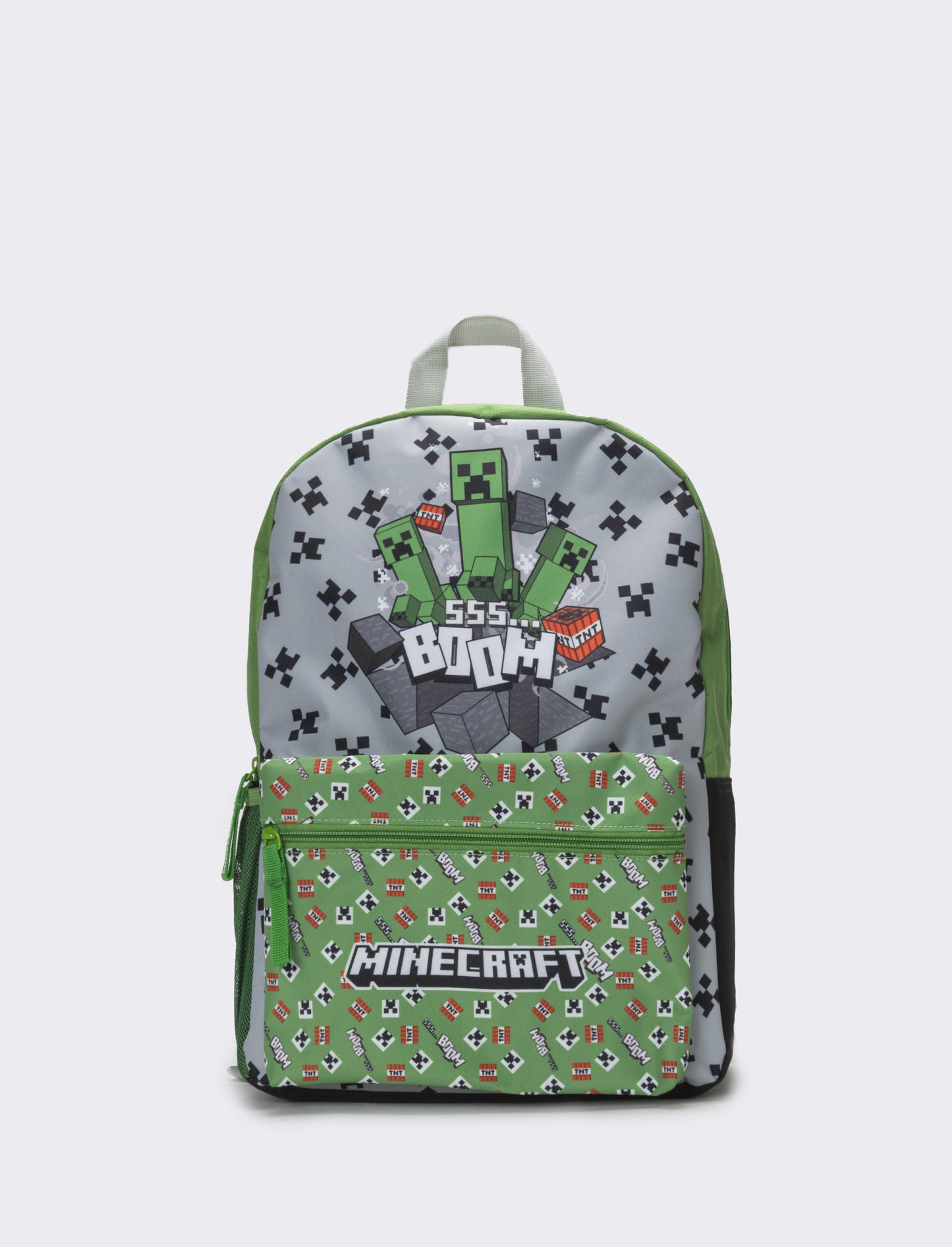 Zaino bambino minecraft - Grigio