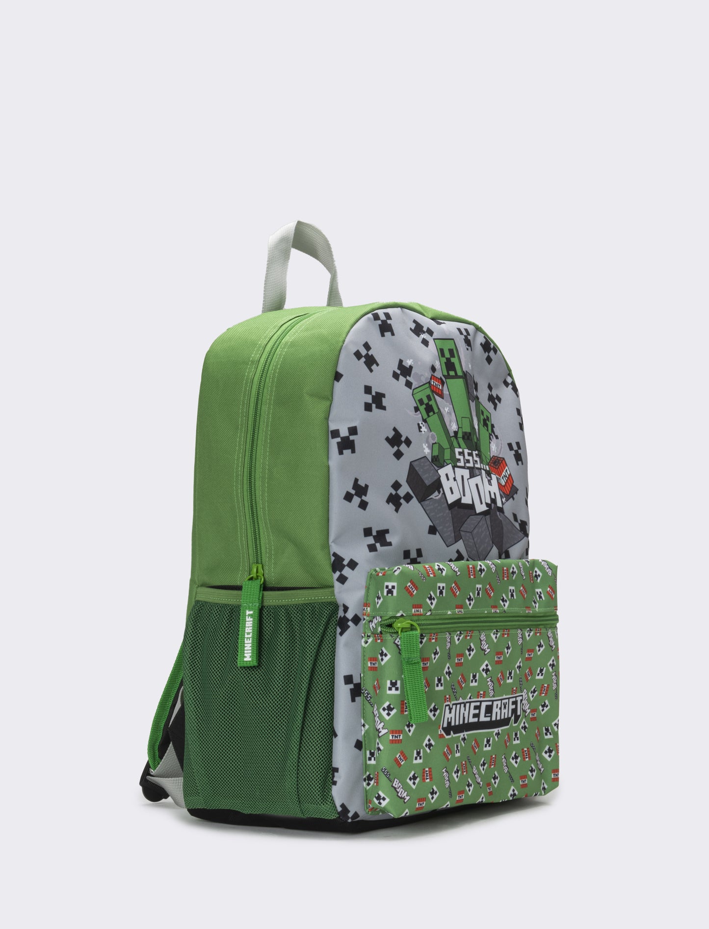 Zaino bambino minecraft - Grigio