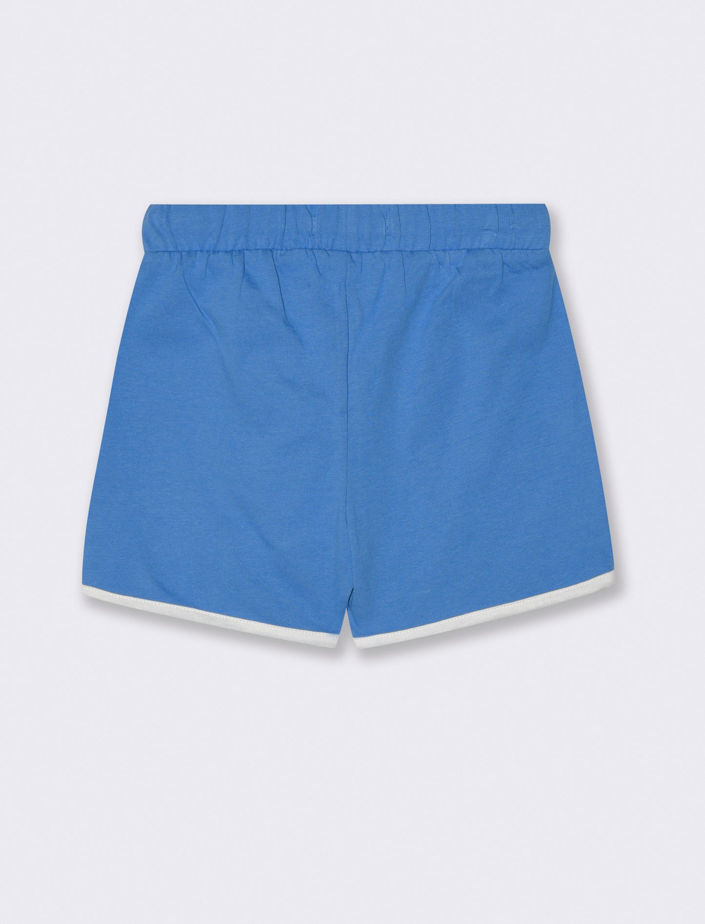 Bermuda con profili da neonato - Blu cobalto