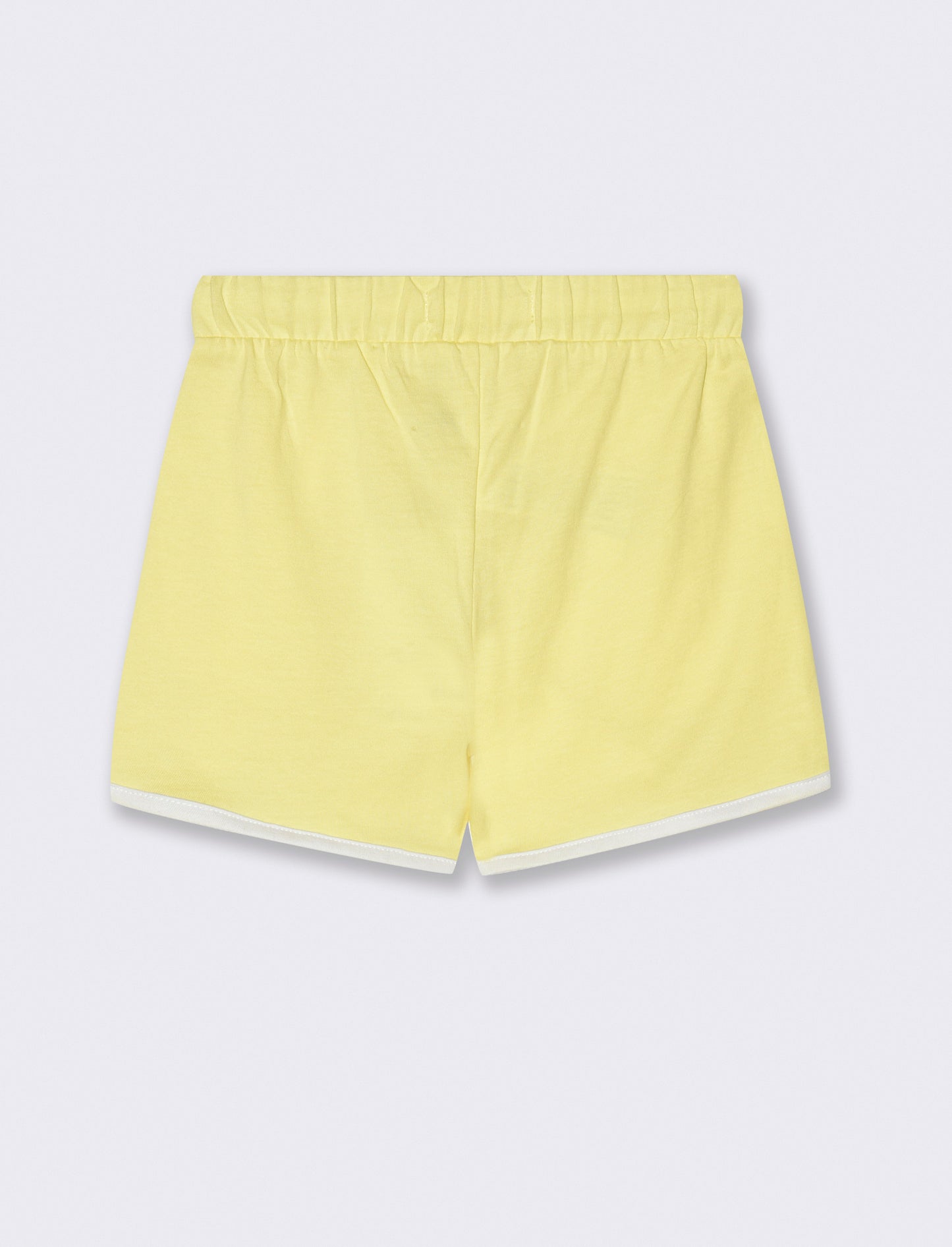 Bermuda con profili da neonato - Giallo