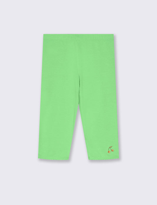 Leggings a tre quarti. da bambina - Verde mela