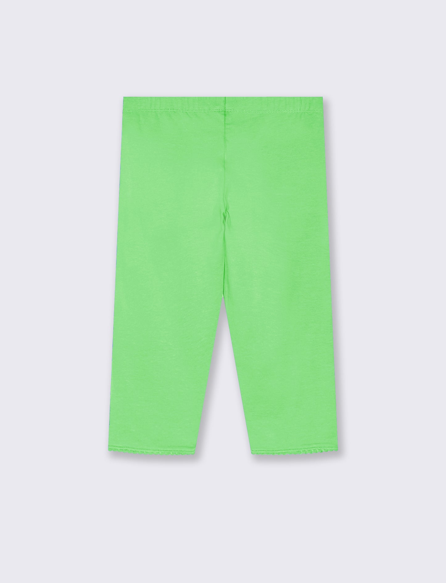 Leggings a tre quarti. da bambina - Verde mela