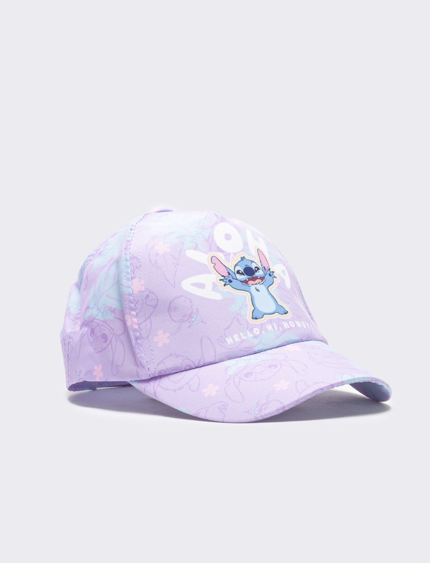 Cappello bambina stitch baseball - Lilla