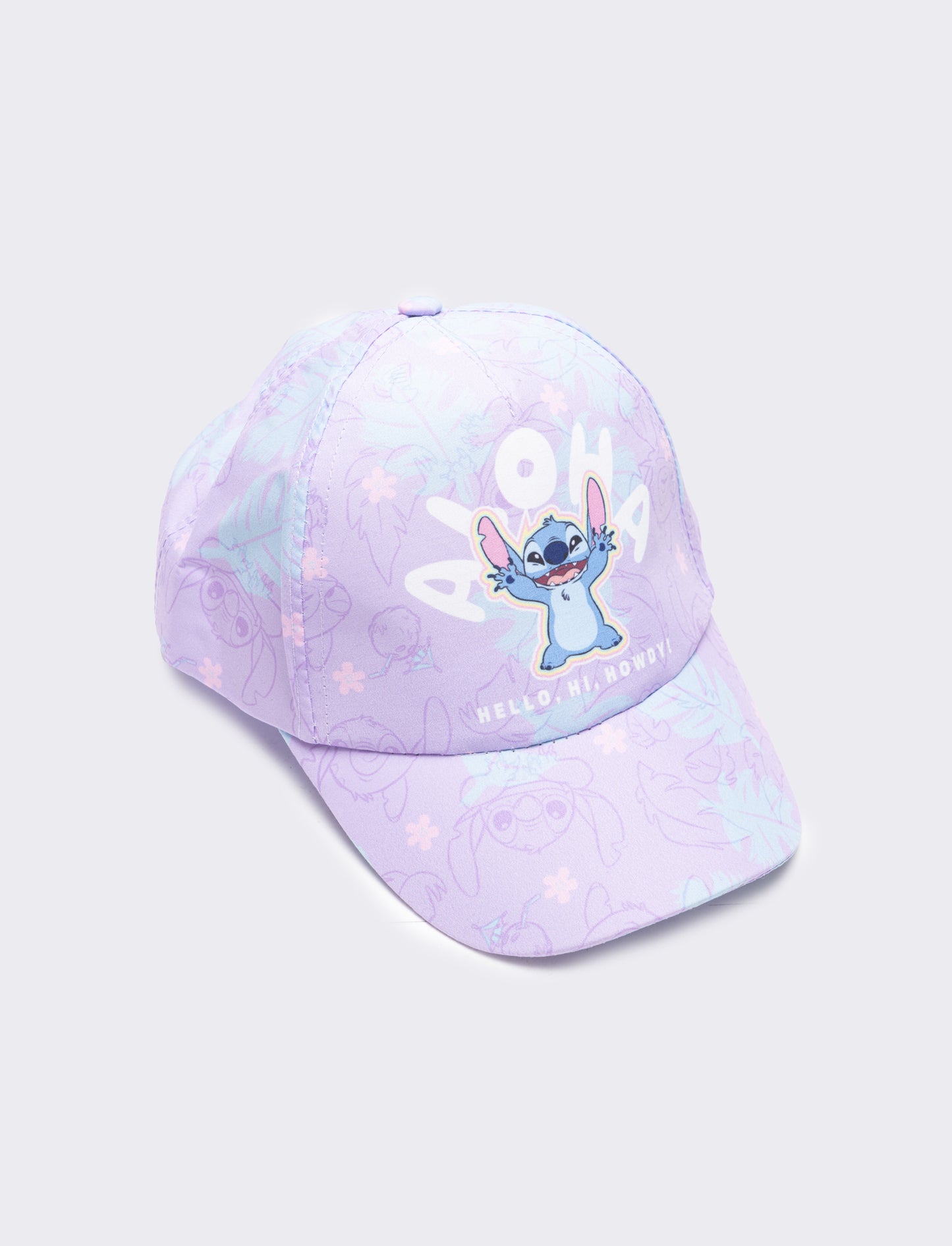 Cappello bambina stitch baseball - Lilla