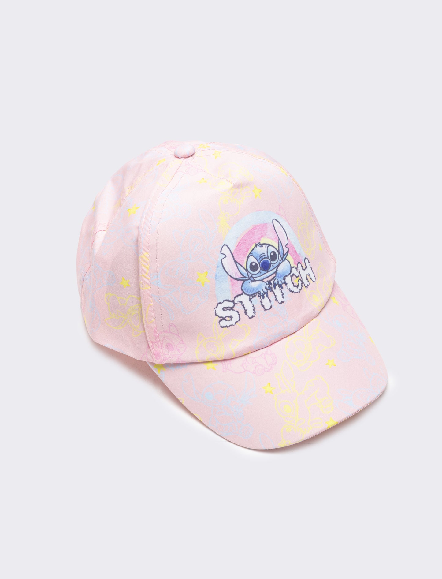 Cappello bambina stitch baseball - Rosa