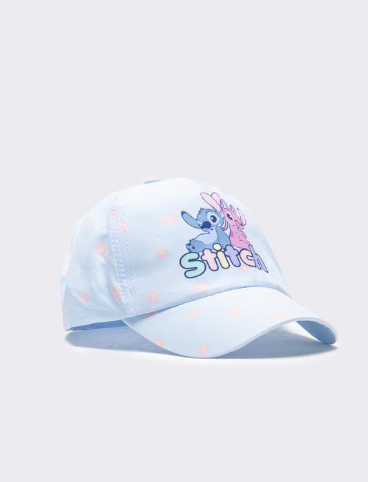Cappello bambina stitch baseball - Denim