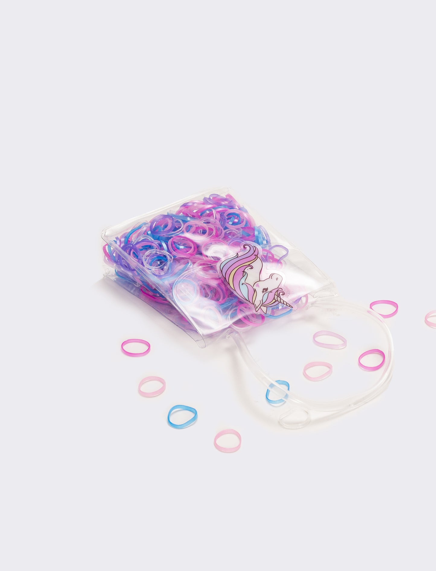 Borsetta per elastici per capelli - Rosa