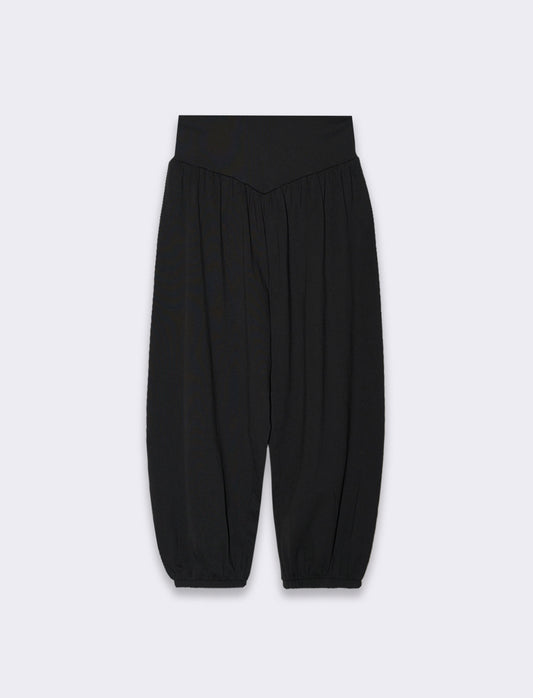 Woman's pinocchietto odalisca style pants - Black