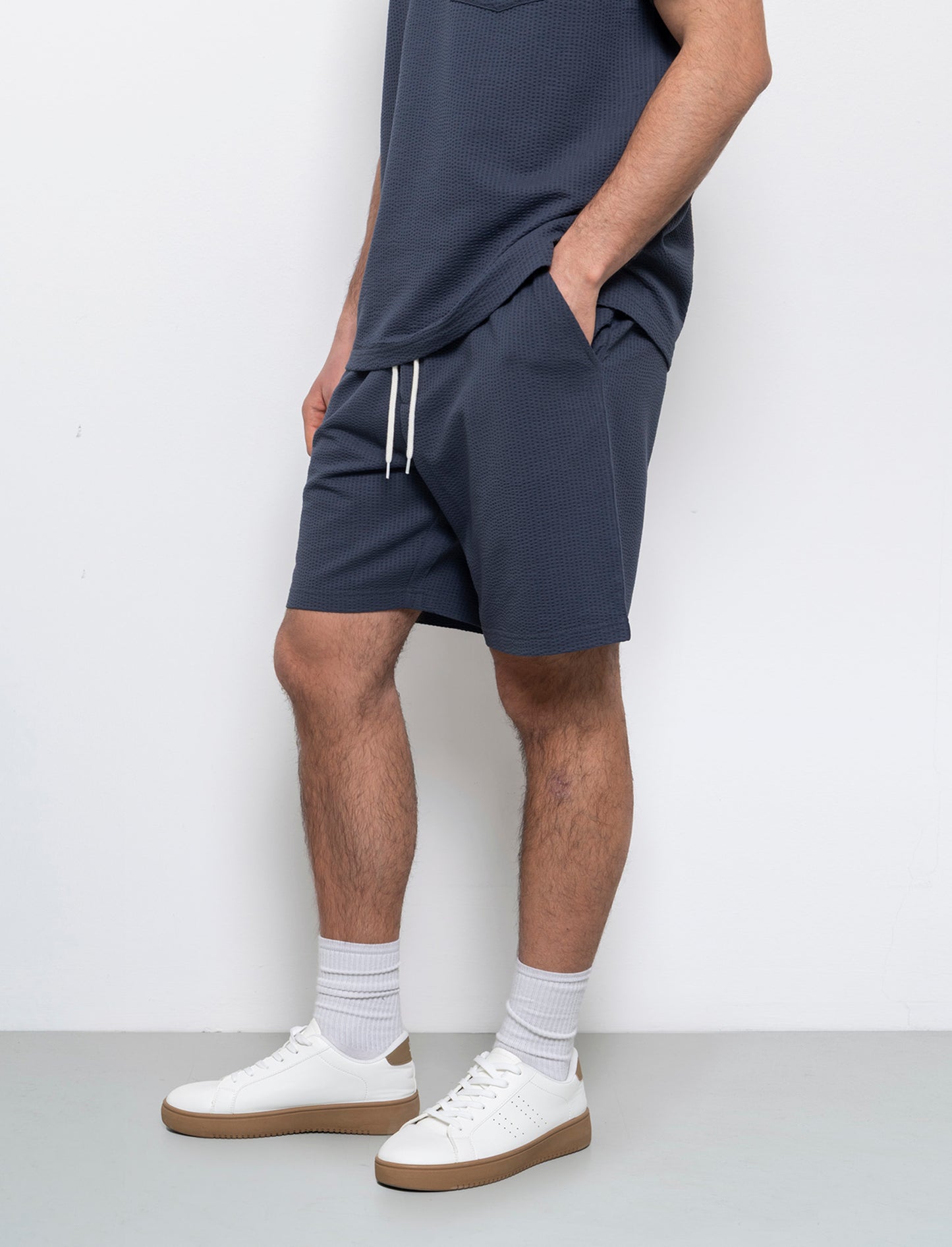 Bermuda jogger in seer sucker da uomo - Avion