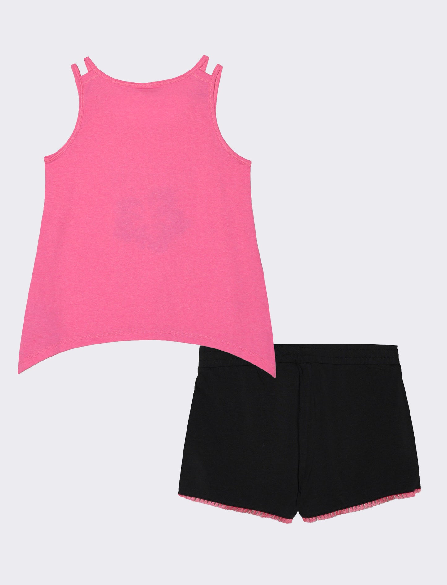 Set due pezzi bambina - Fuxia