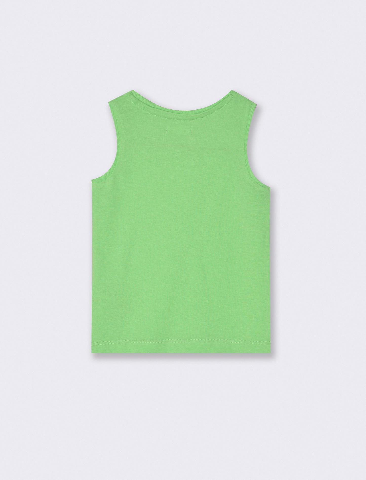 T-shirt girocollo con stampa da neonato - Verde mela