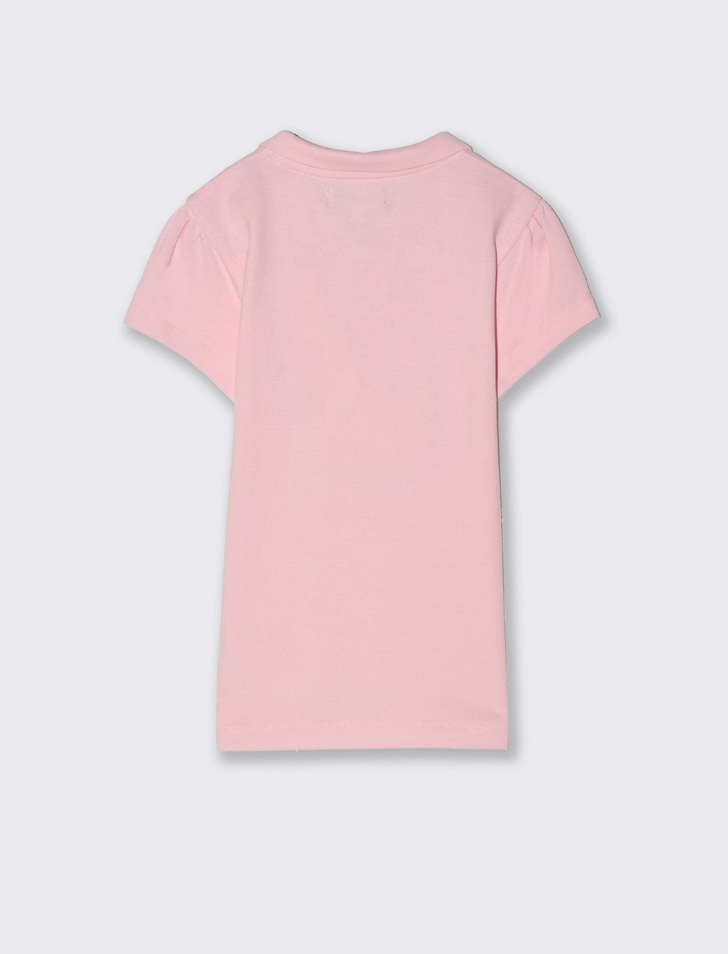 Polo in piquet da bambina - Rosa