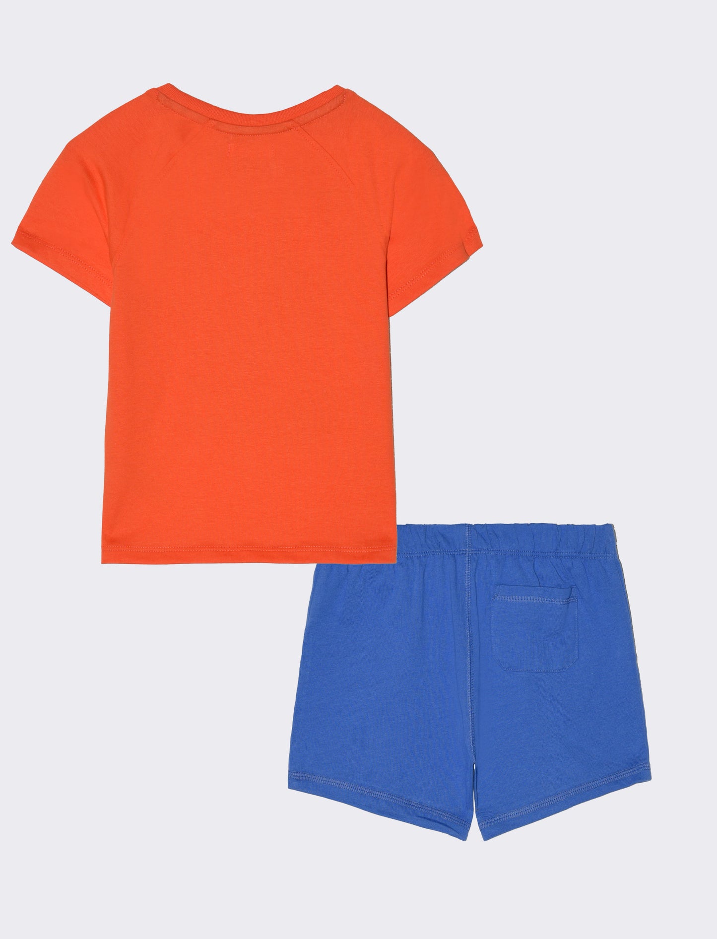 Completo maglietta e pantaloncini da neonato - Aragosta
