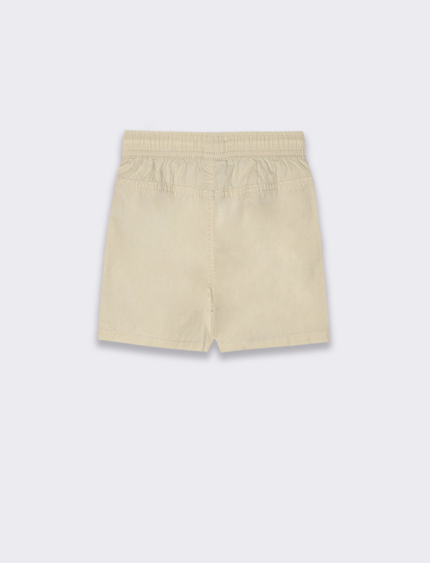 Bermuda con coulisse da neonato - Beige