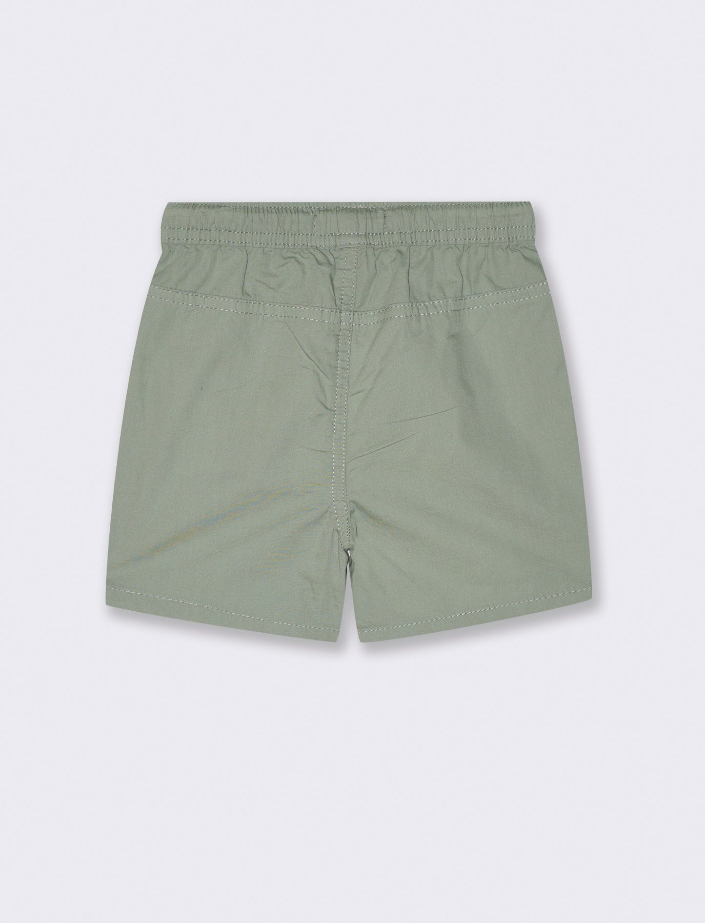 Bermuda con coulisse da neonato - Verde
