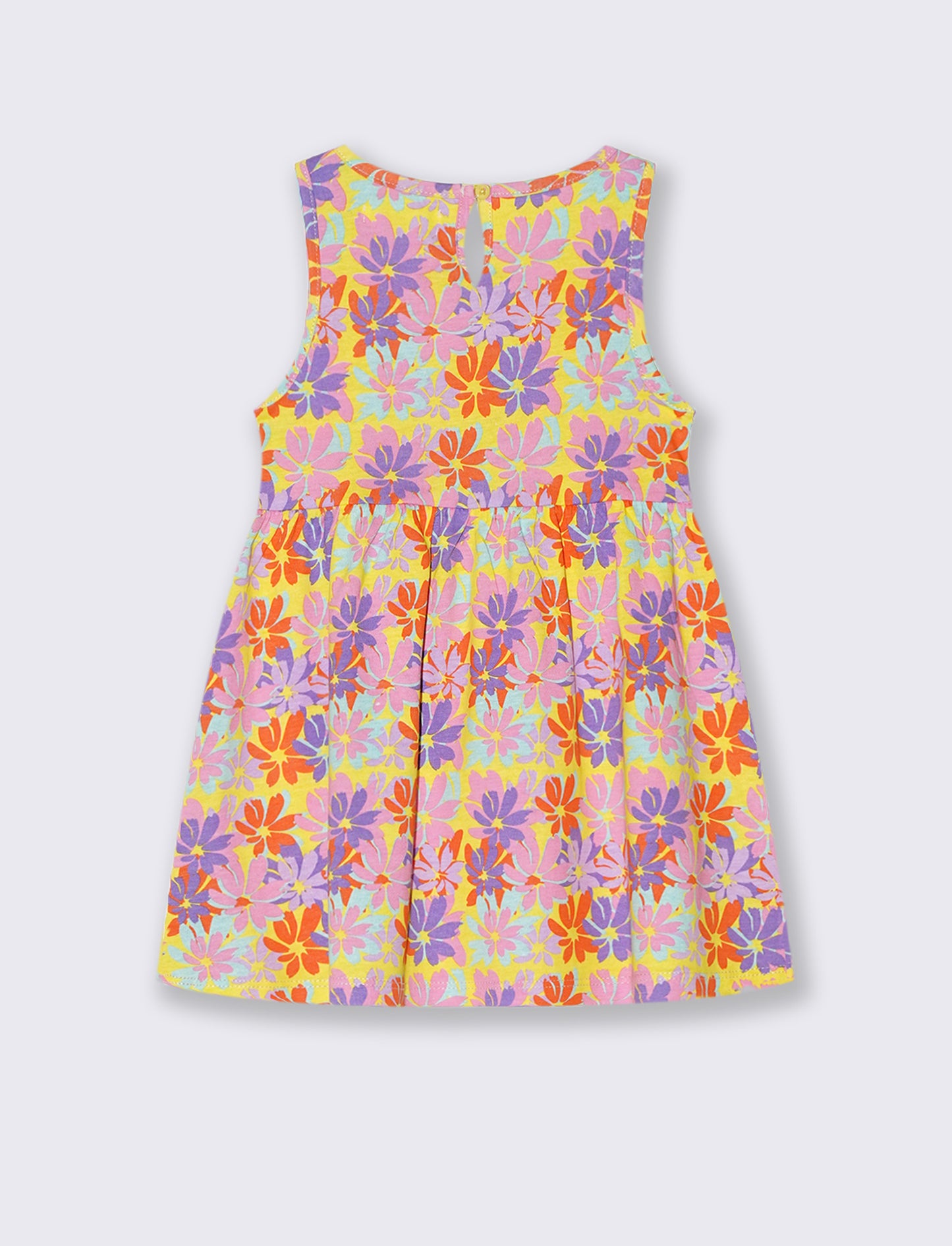 baby girl's printed dress for every occasion - Multicolor