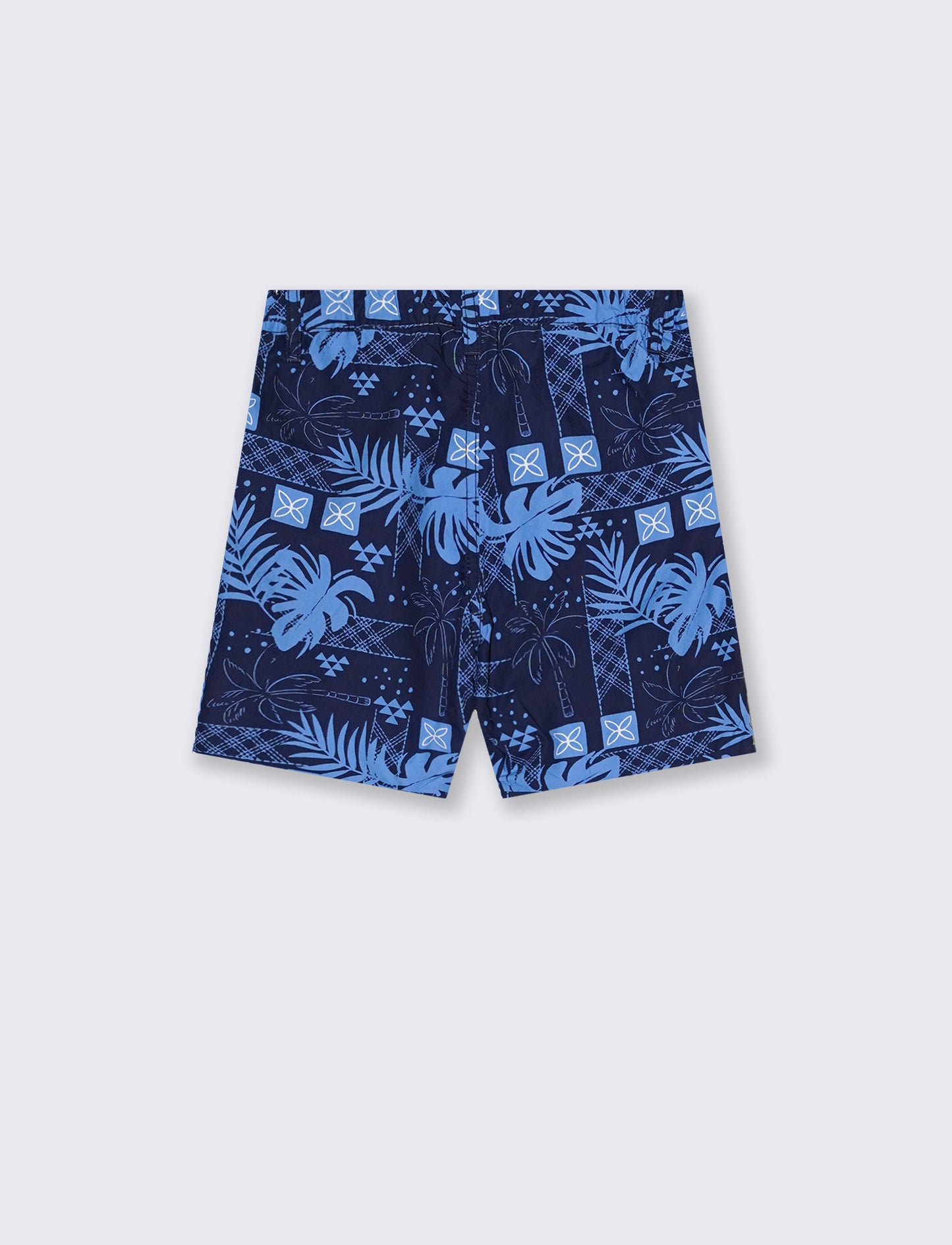 Short stampato da bambino - Blu