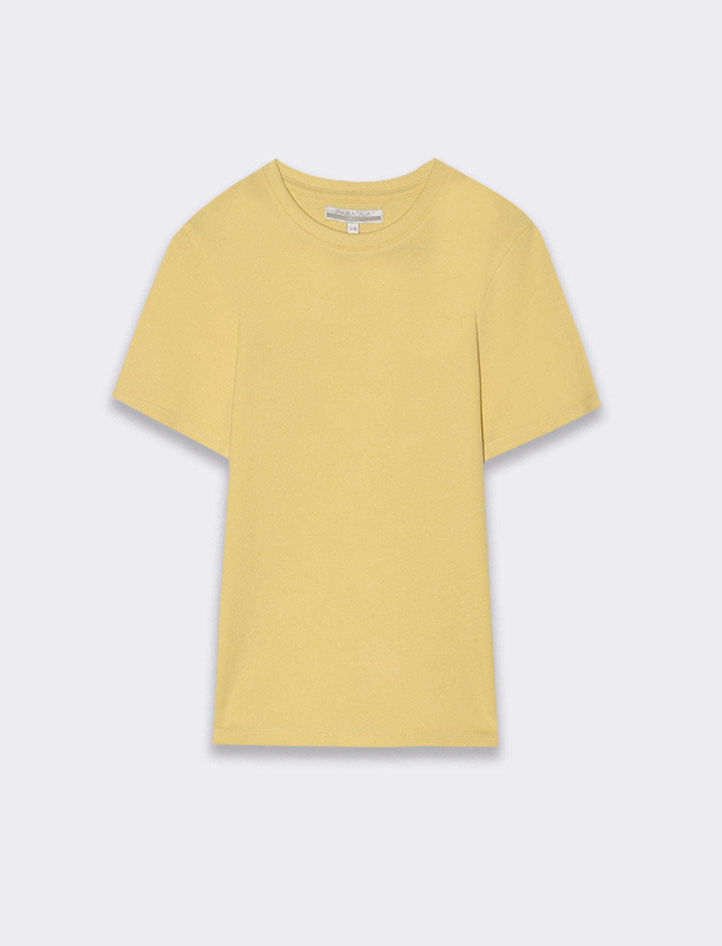 T-shirt in piquet da bambino - Giallo