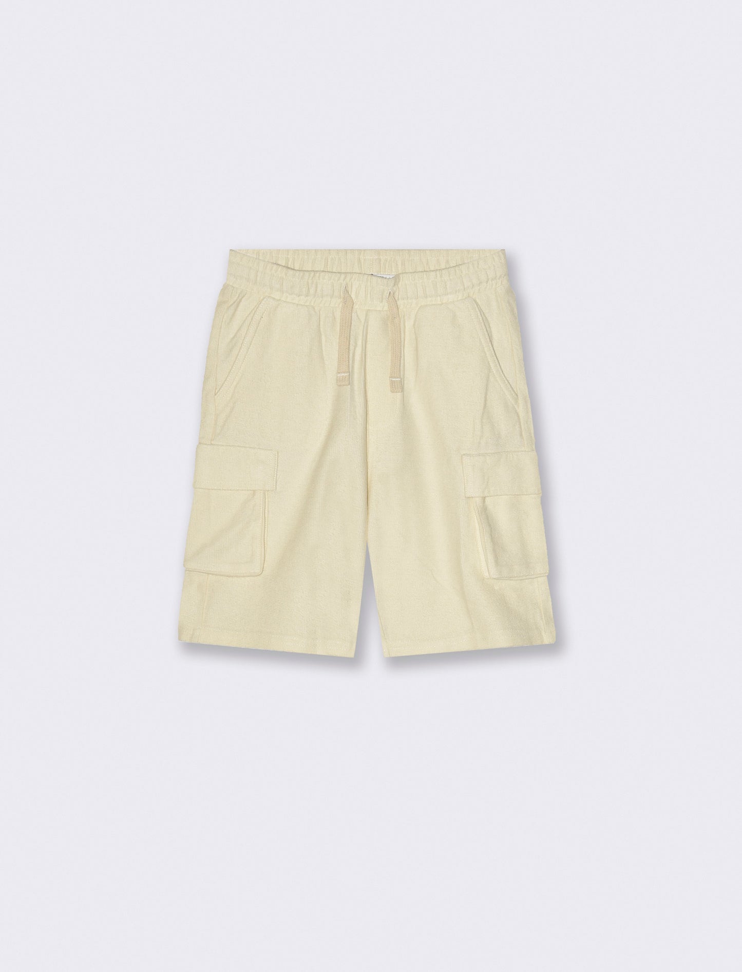 Bermuda in felpa da bambino - Beige