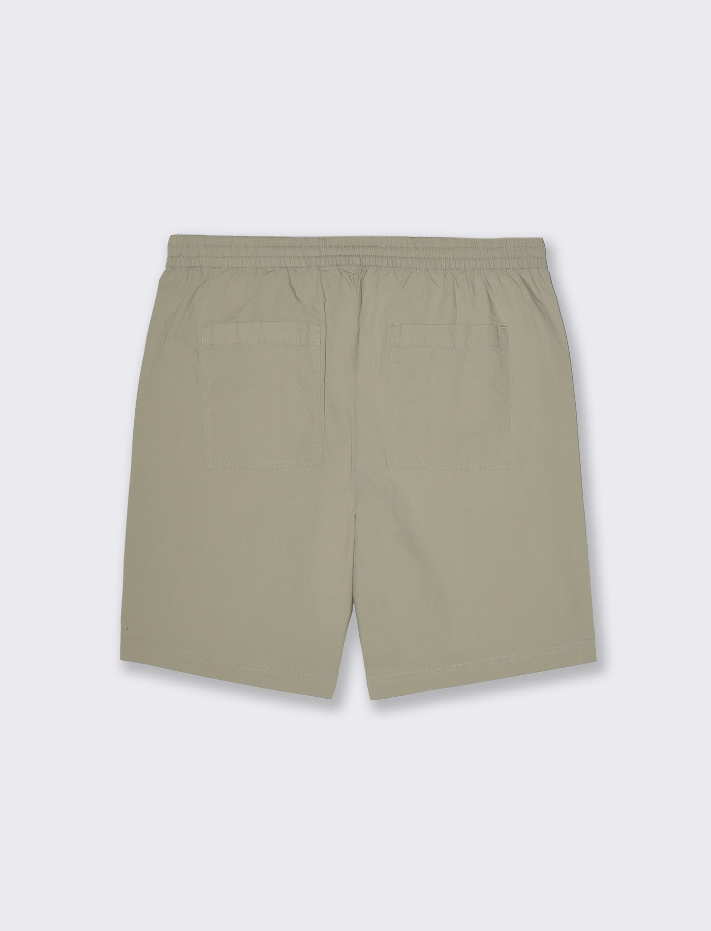 Bermuda chino cotone elasticizzato da uomo - Verde salvia