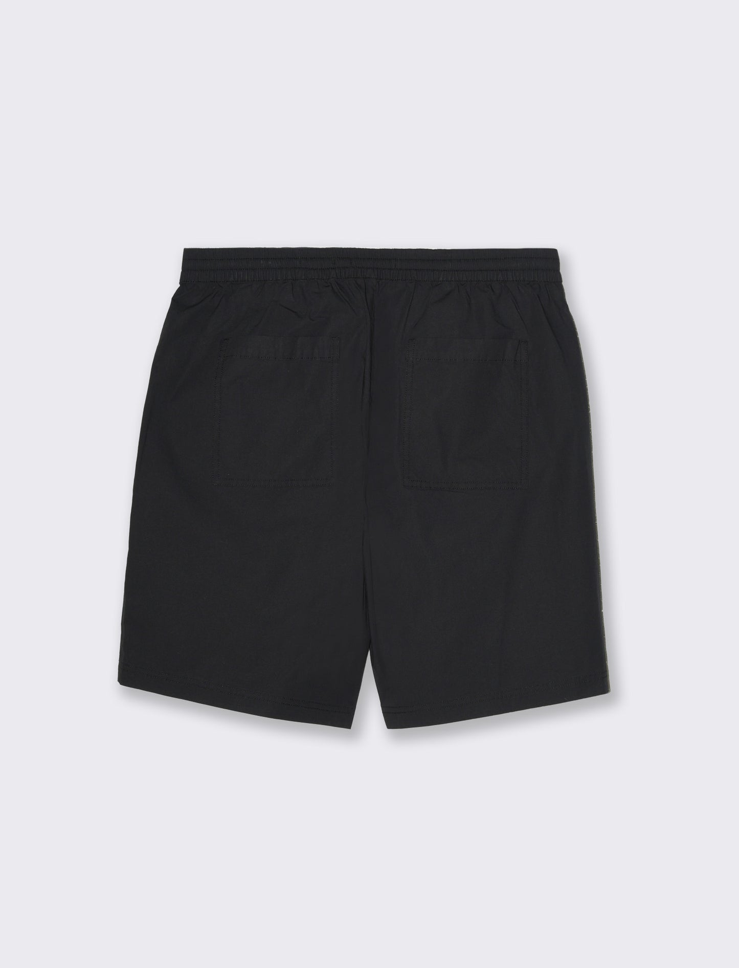 Bermuda chino cotone elasticizzato da uomo - Nero