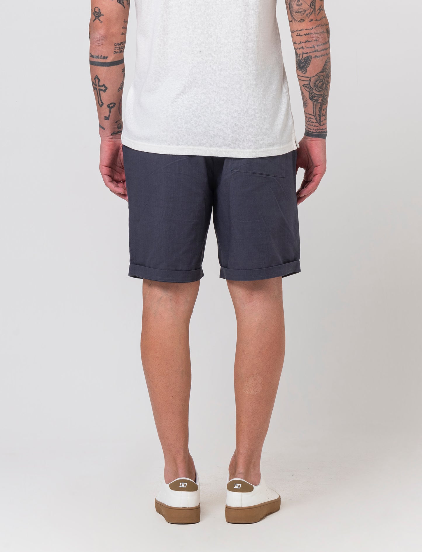 Bermuda jogger tessuto slub da uomo - Avion