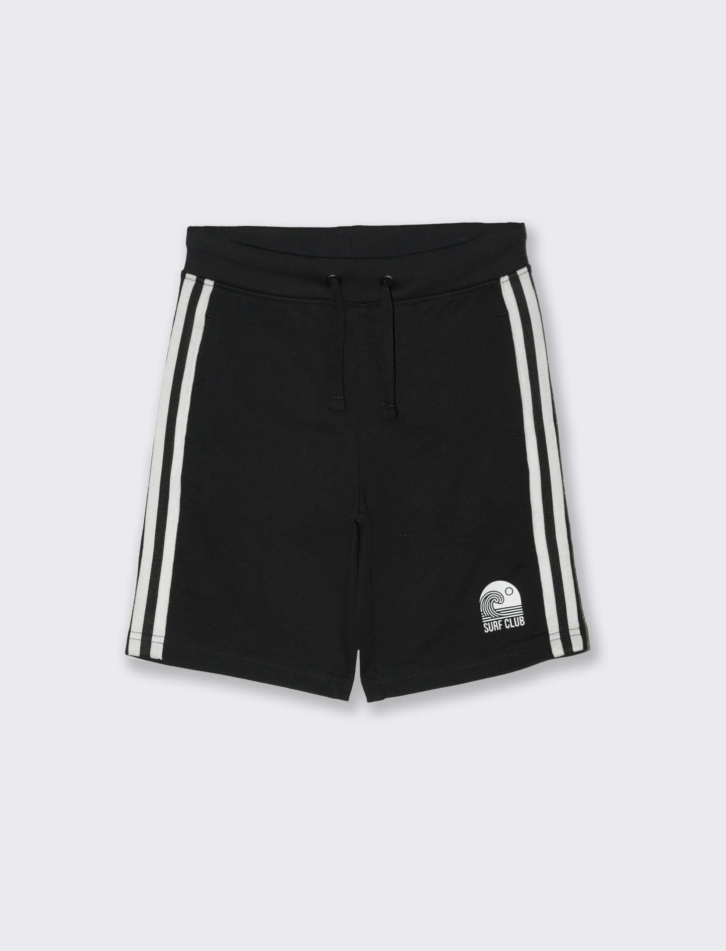 Bermuda in felpa sporty da bambino - Nero