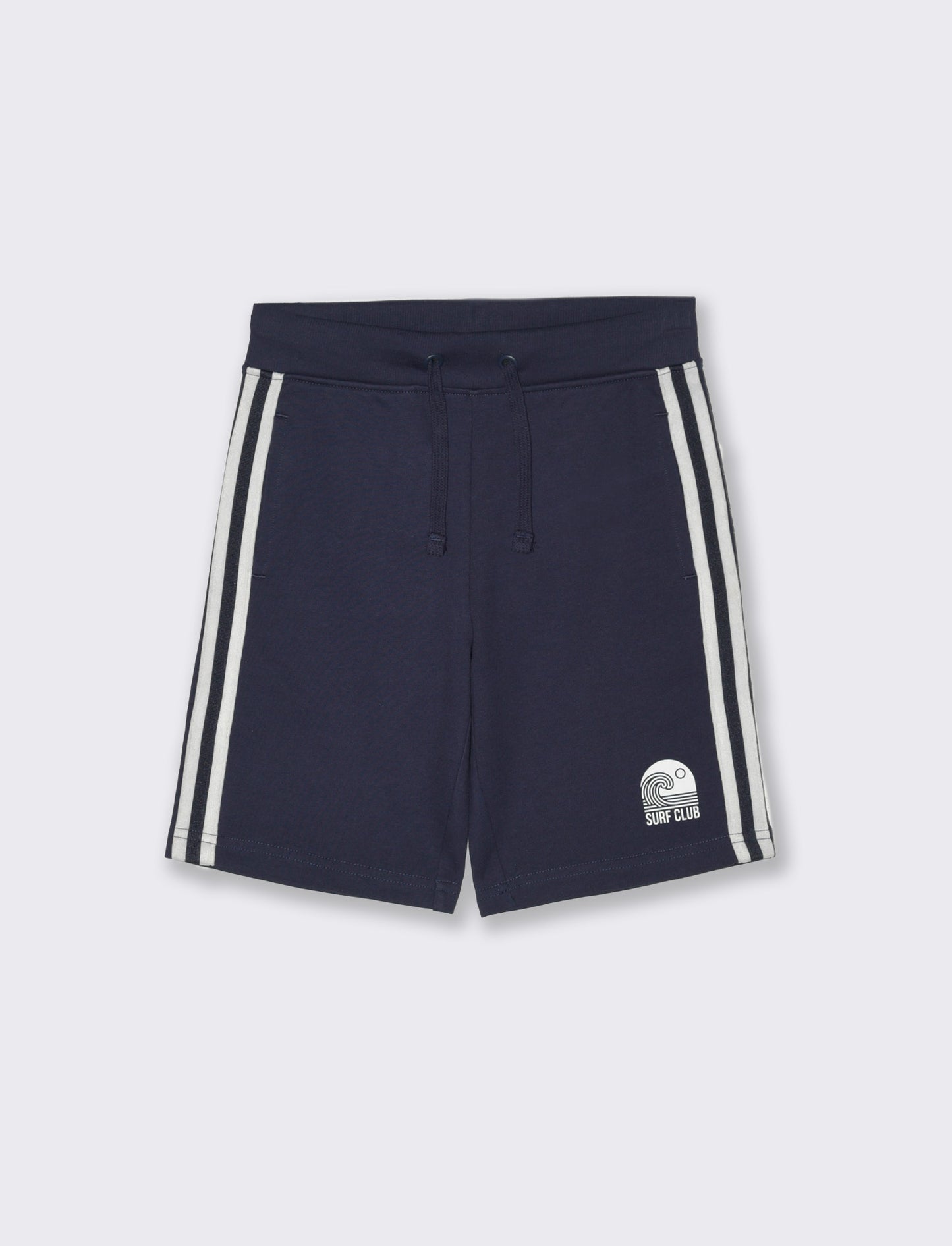 Bermuda in felpa sporty da bambino - Blu