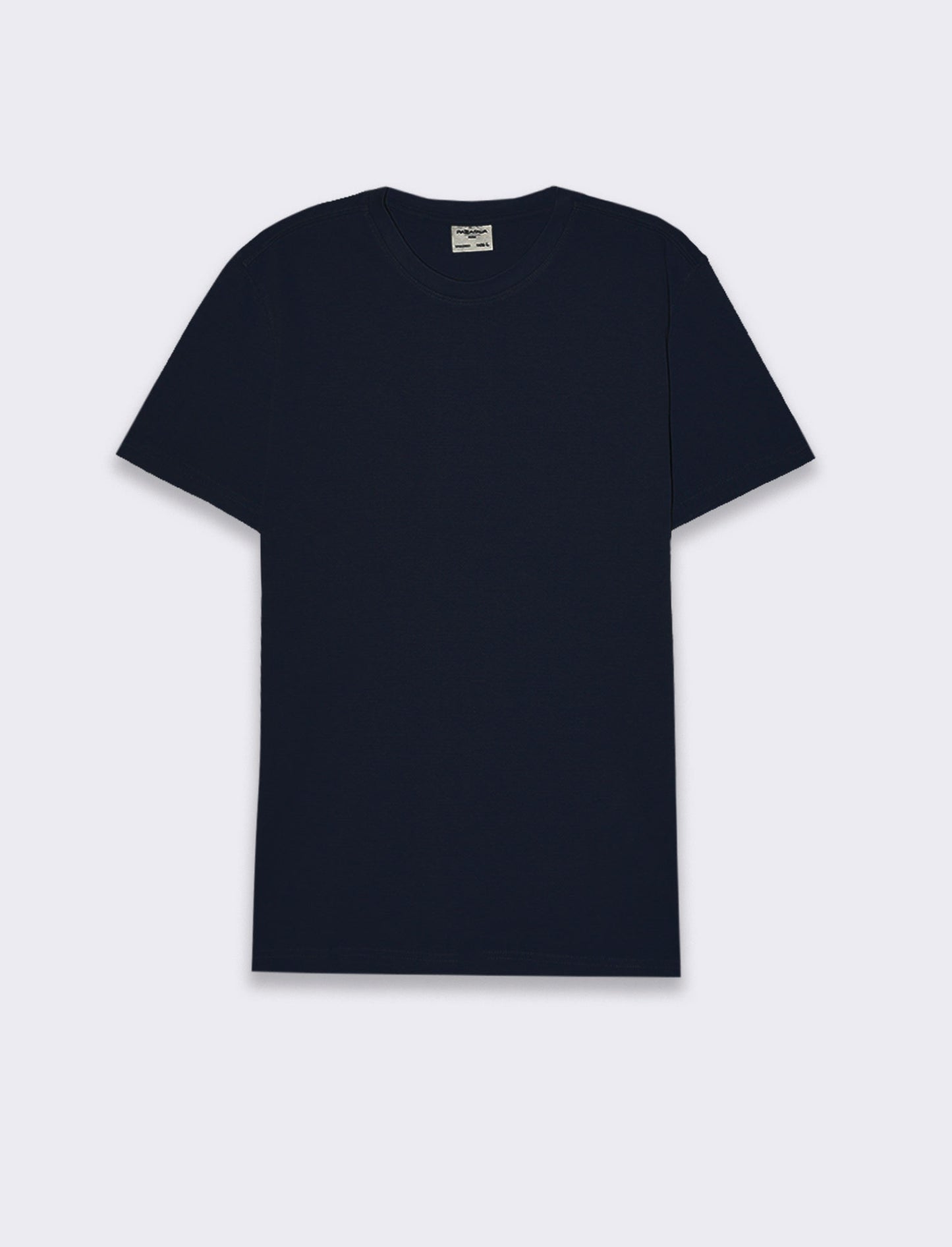 T-shirt in piquet di cotone da uomo - Blu