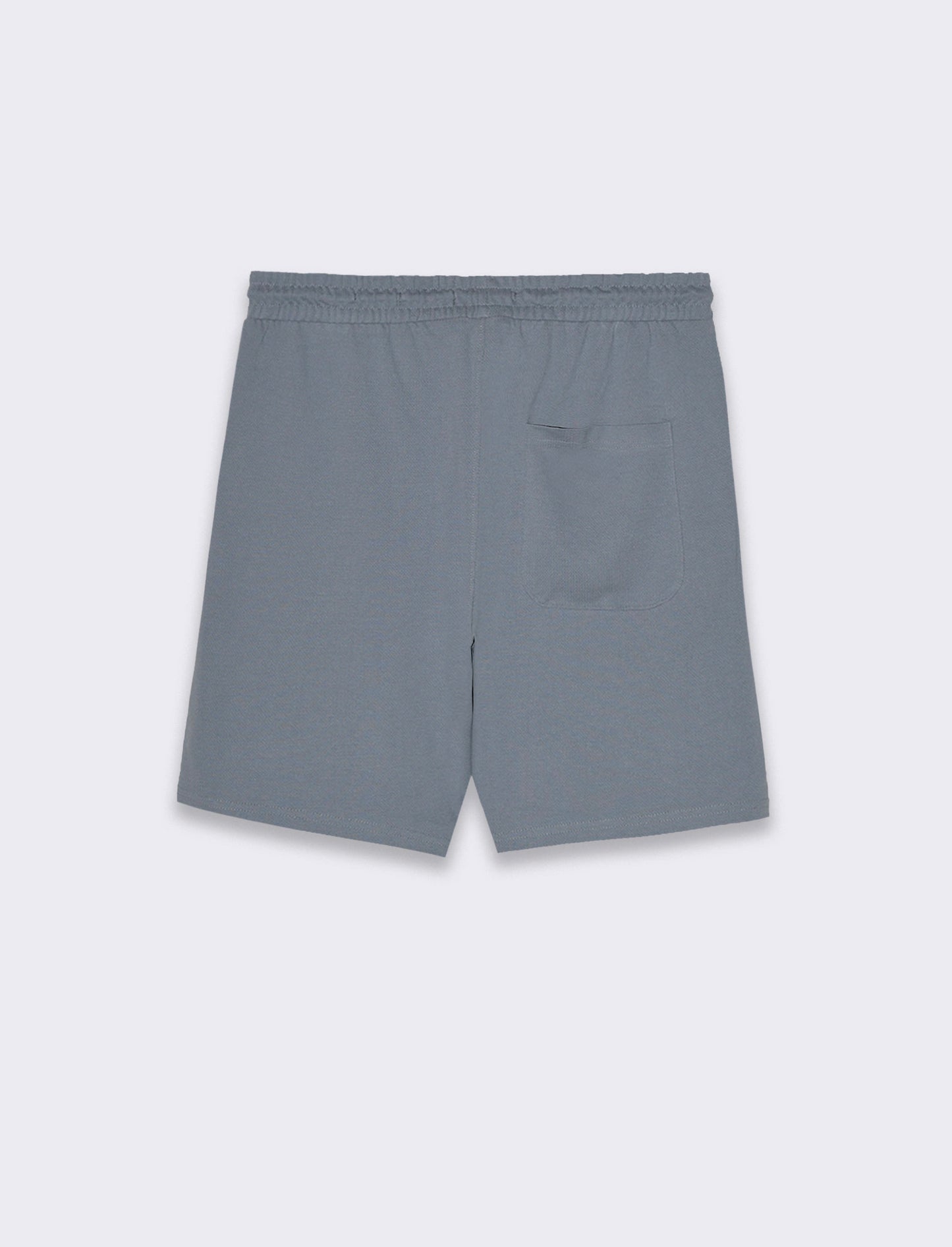 Bermuda jogger in piquet di cotone da uomo - CARTA DA ZUCCHERO