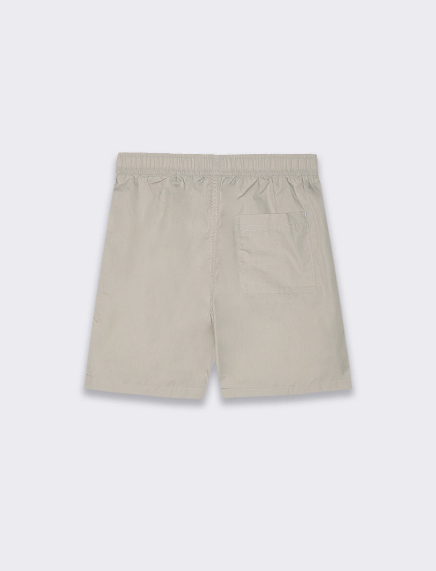 Bermuda in cotone con tagli da bambino - Beige