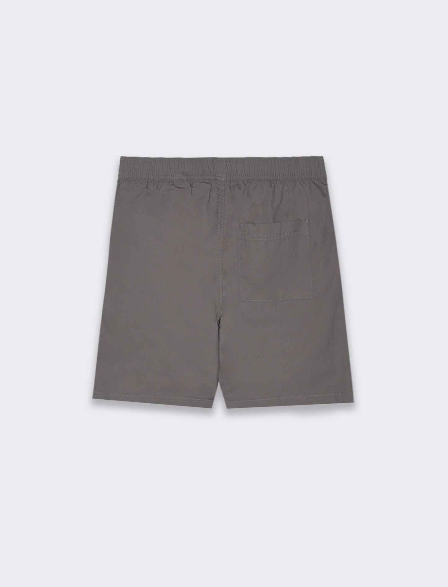 Bermuda in cotone con tagli da bambino - Grigio piombo