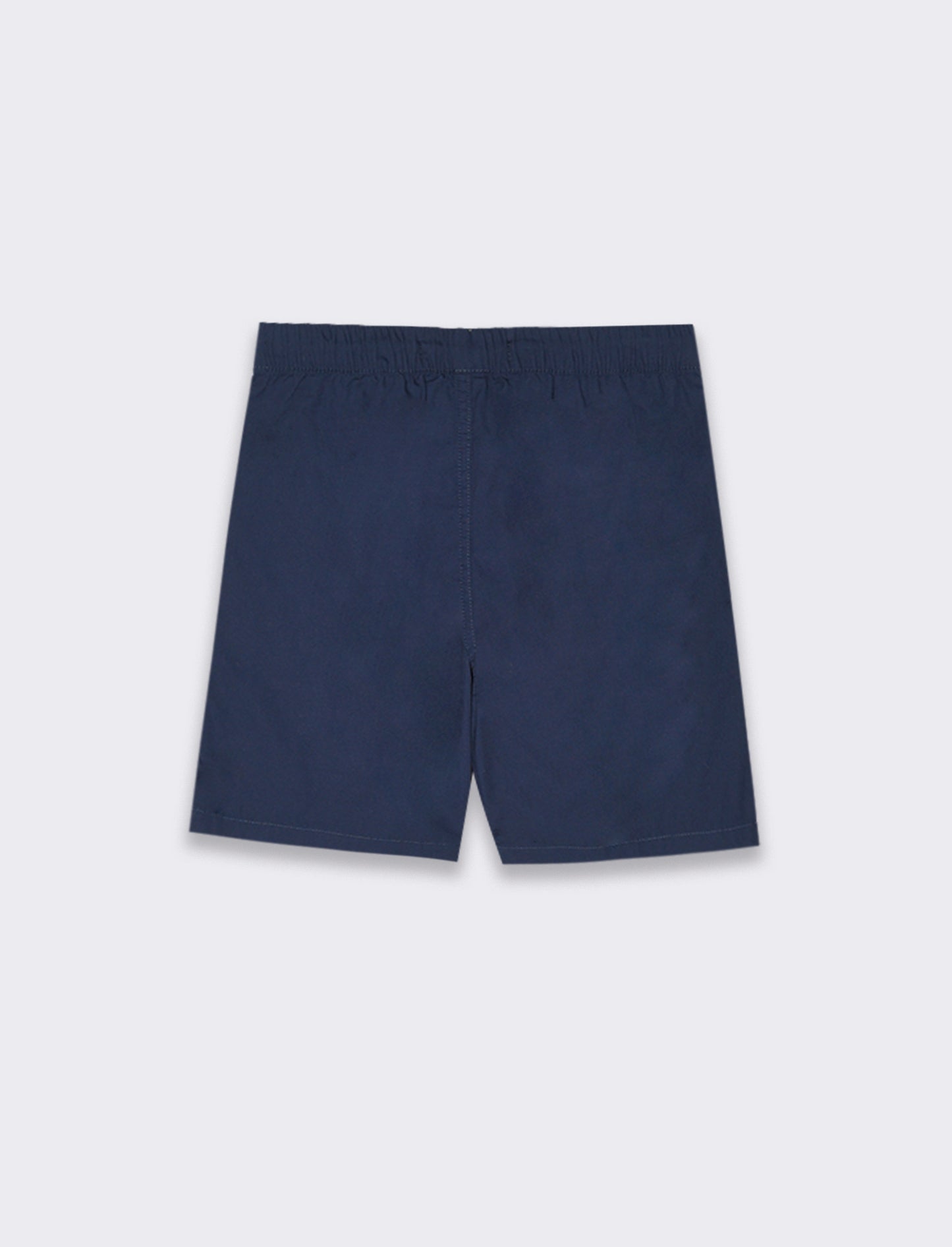 Bermuda in cotone con tagli da bambino - Blu