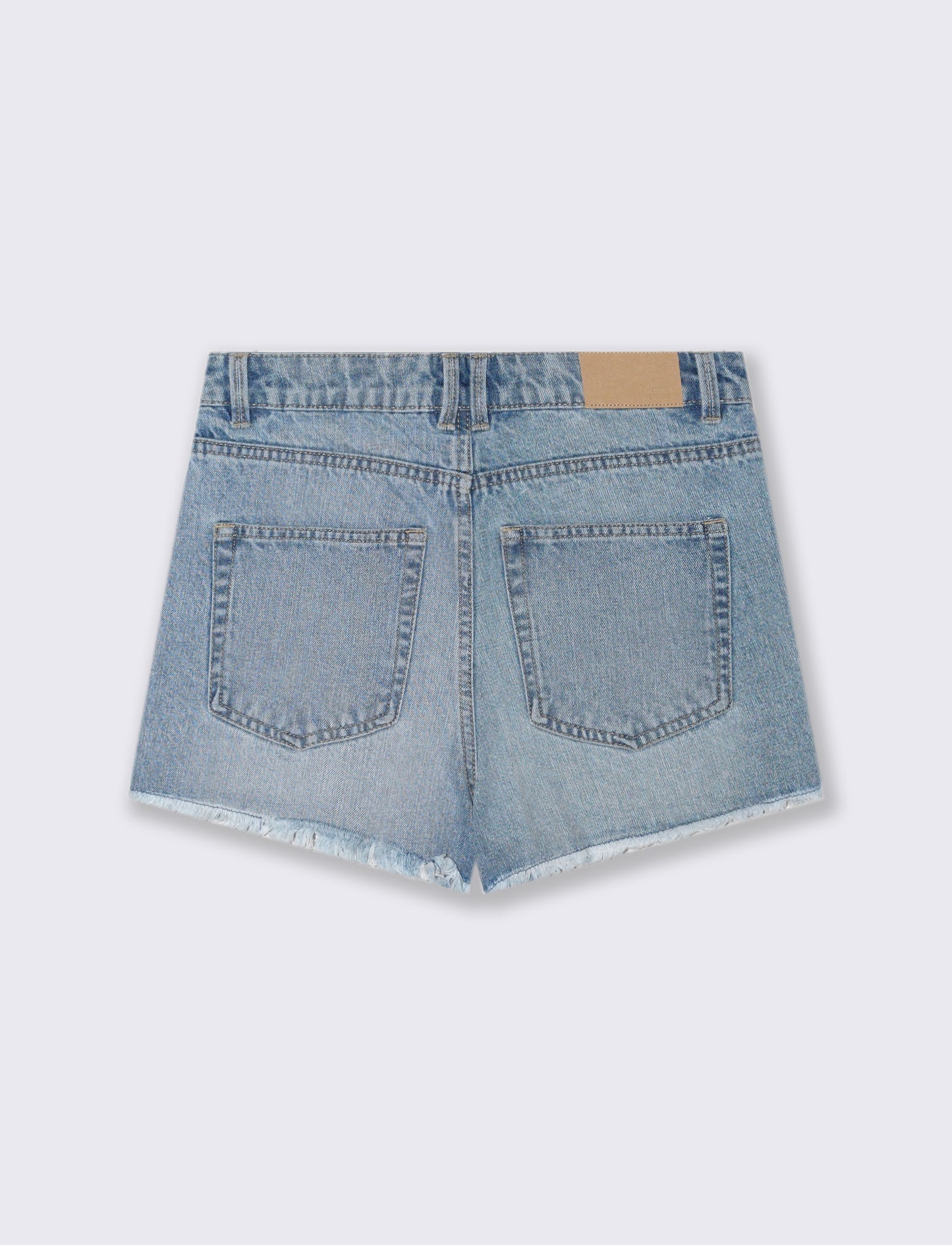 SHORT IN DENIM - Denim chiaro