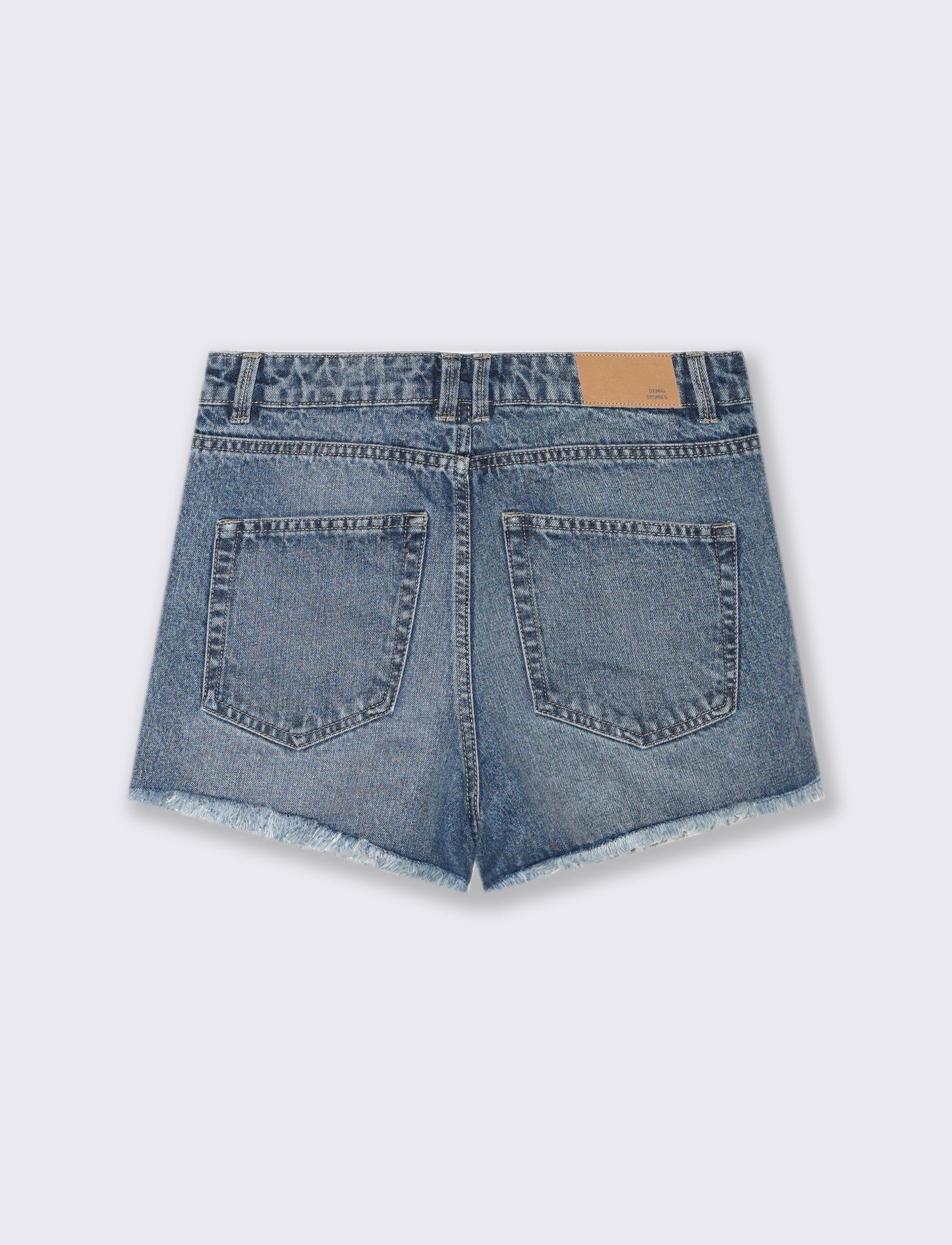 SHORT IN DENIM - Denim