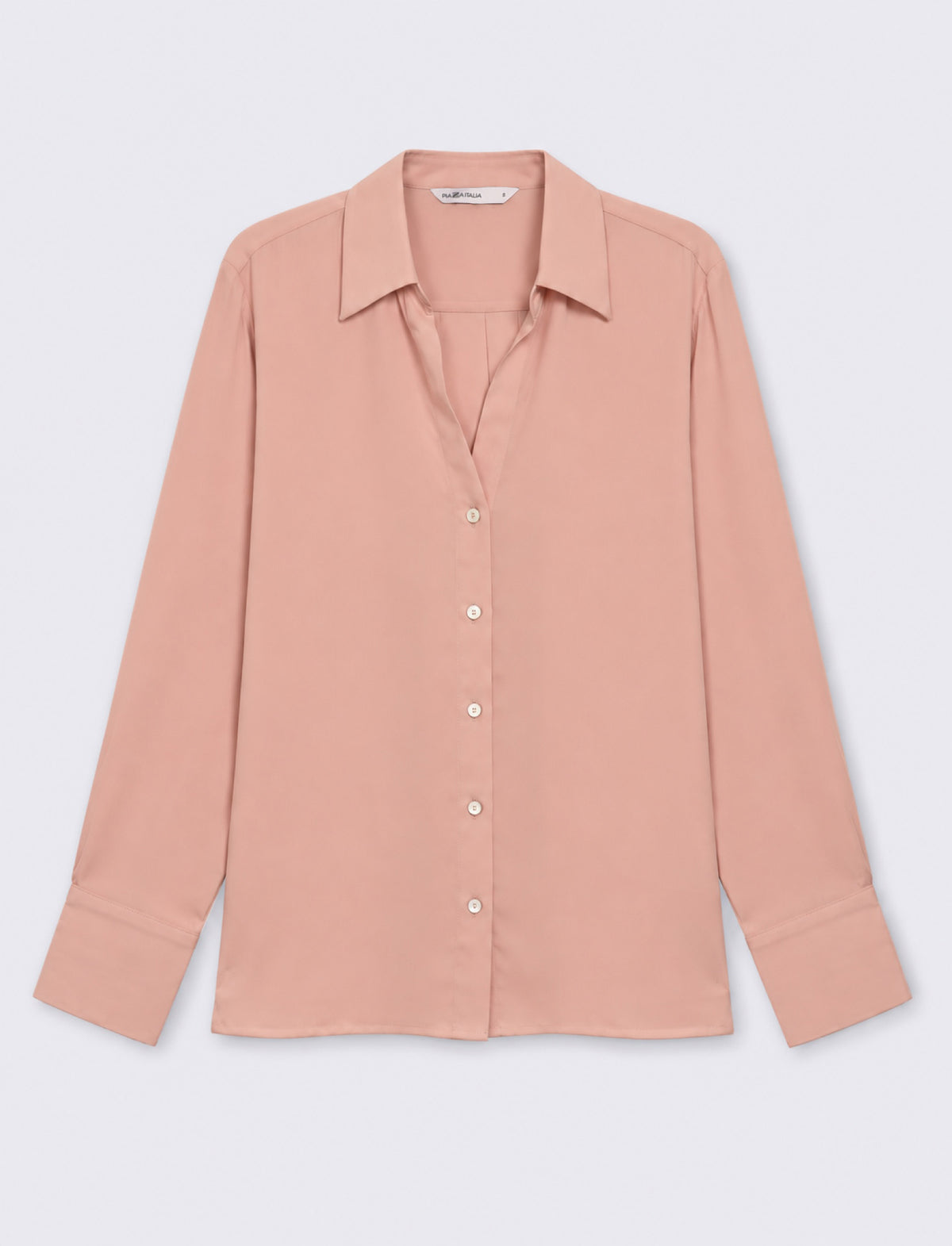 Camicia a manica lunga - Rosa antico