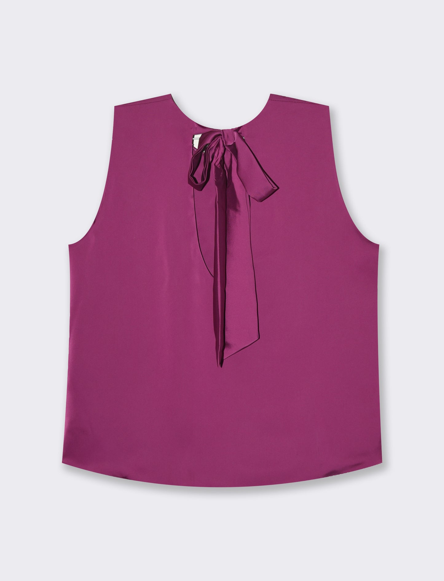 Women's Bow Detail Tank Top - Red